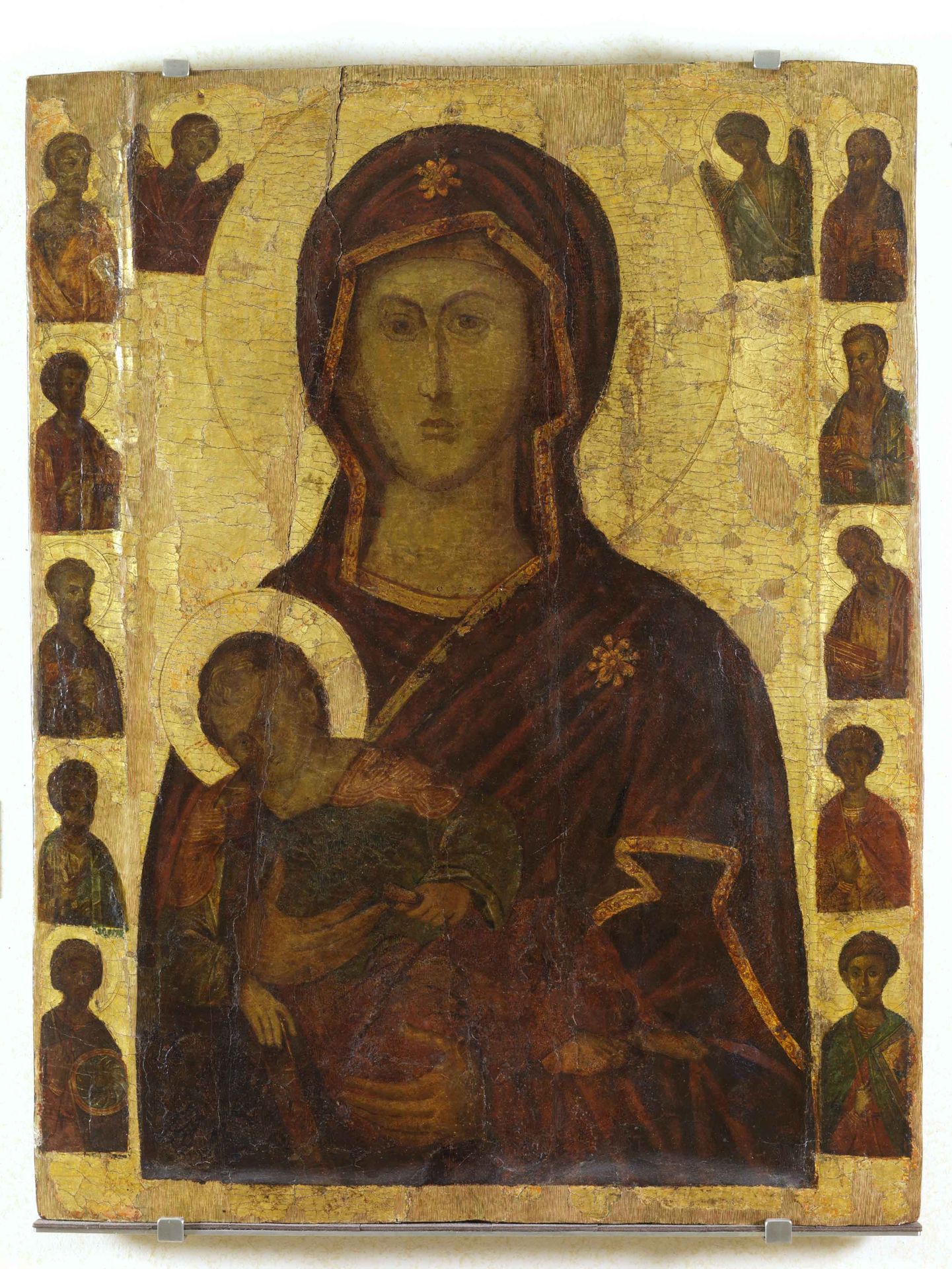 Virgin with Apostles and Saints by Orthodox Icons