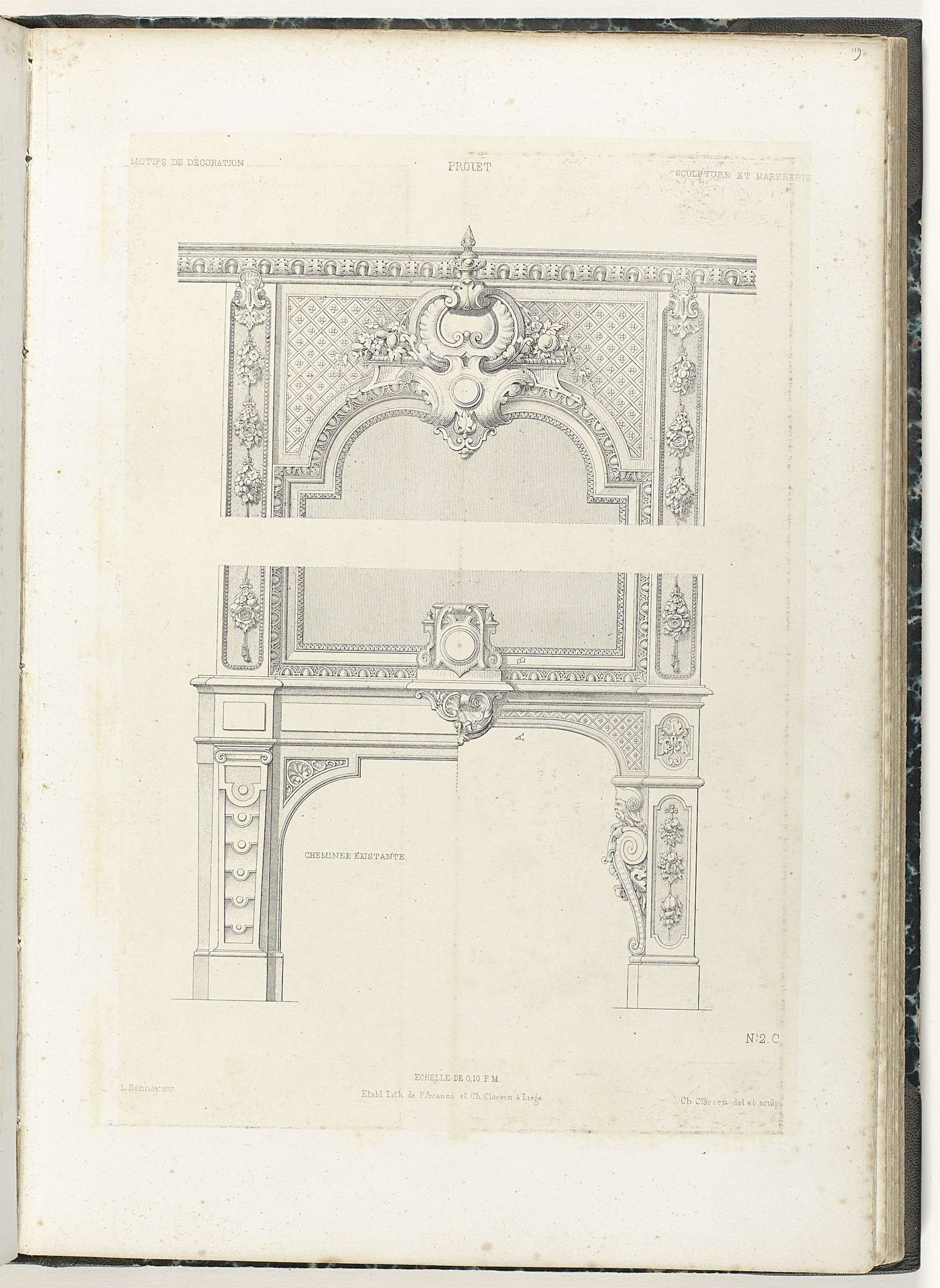 Boven- en onderkant van onderboezem by Charles Claesen