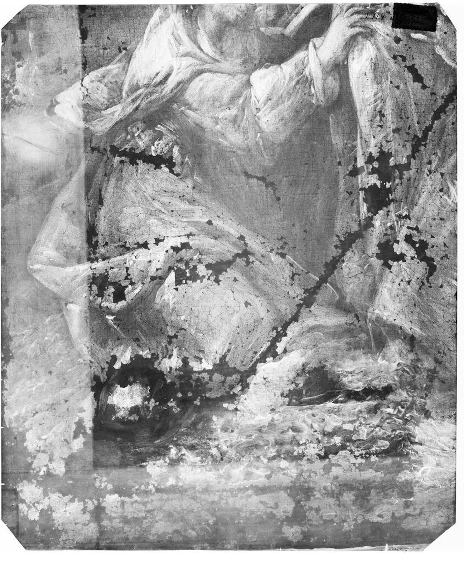 X-radiograph(s) of "Christ Carrying the Cross" by Artist of original: Sebastiano Ricci