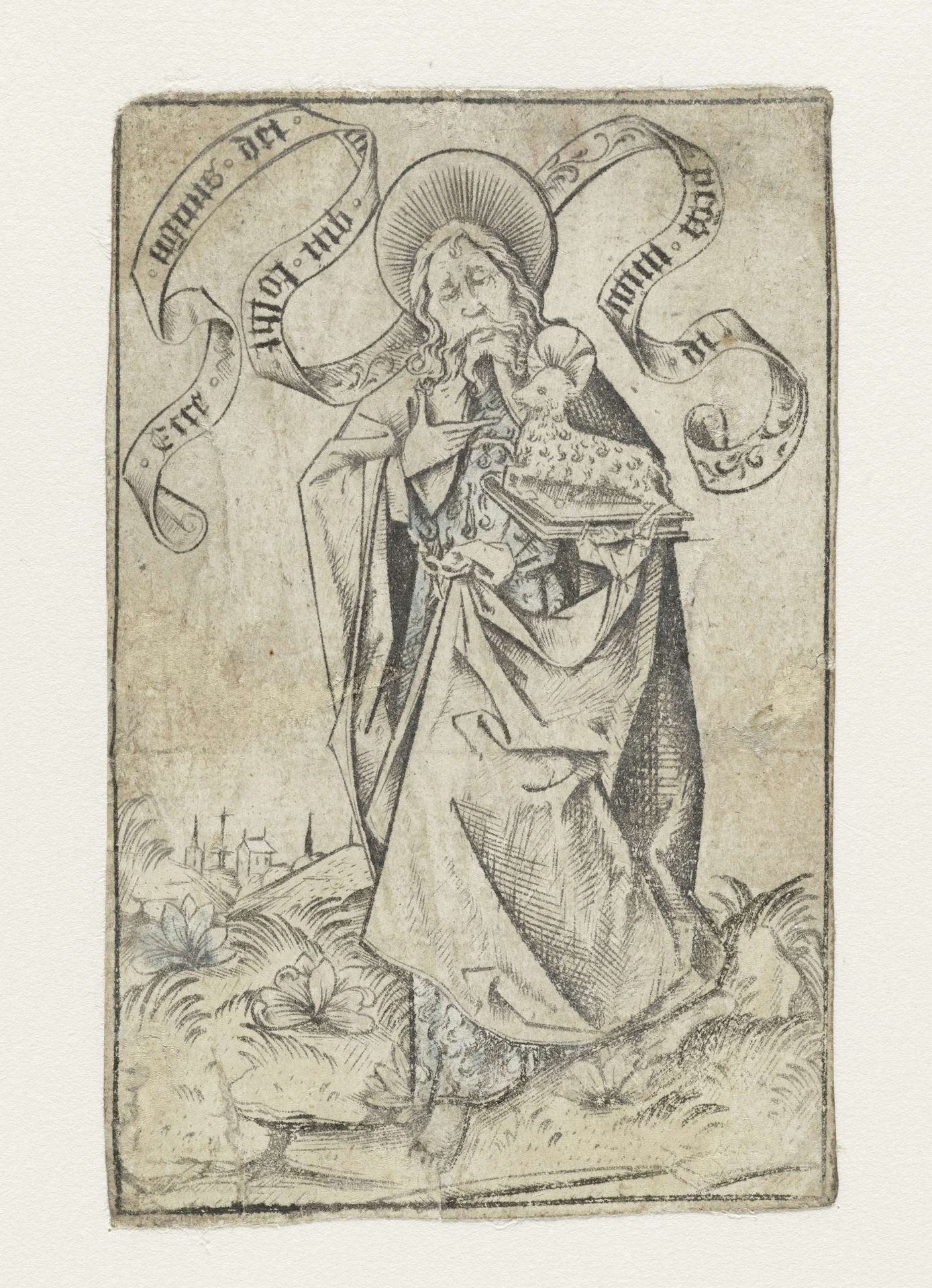 Johannes de Evangelist by Israhel van Meckenem