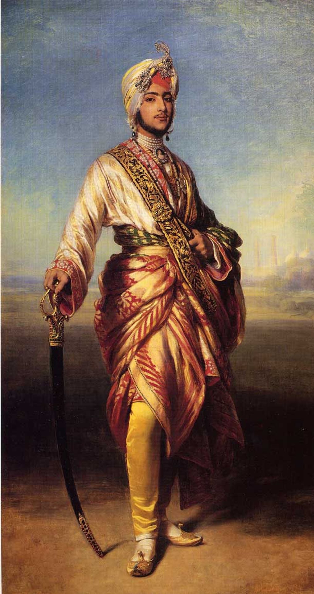 The Maharaja Dalip Singh by Franz Xaver Winterhalter