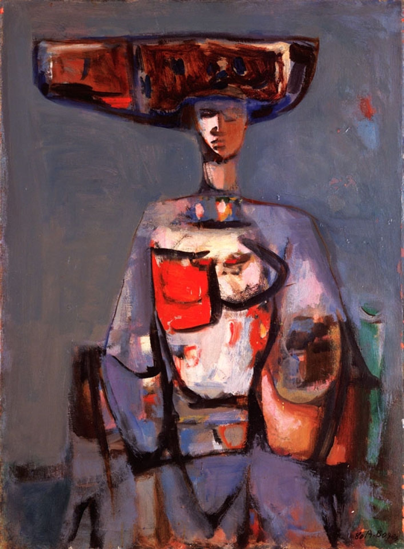 Woman in Grey by Alexander Bogen