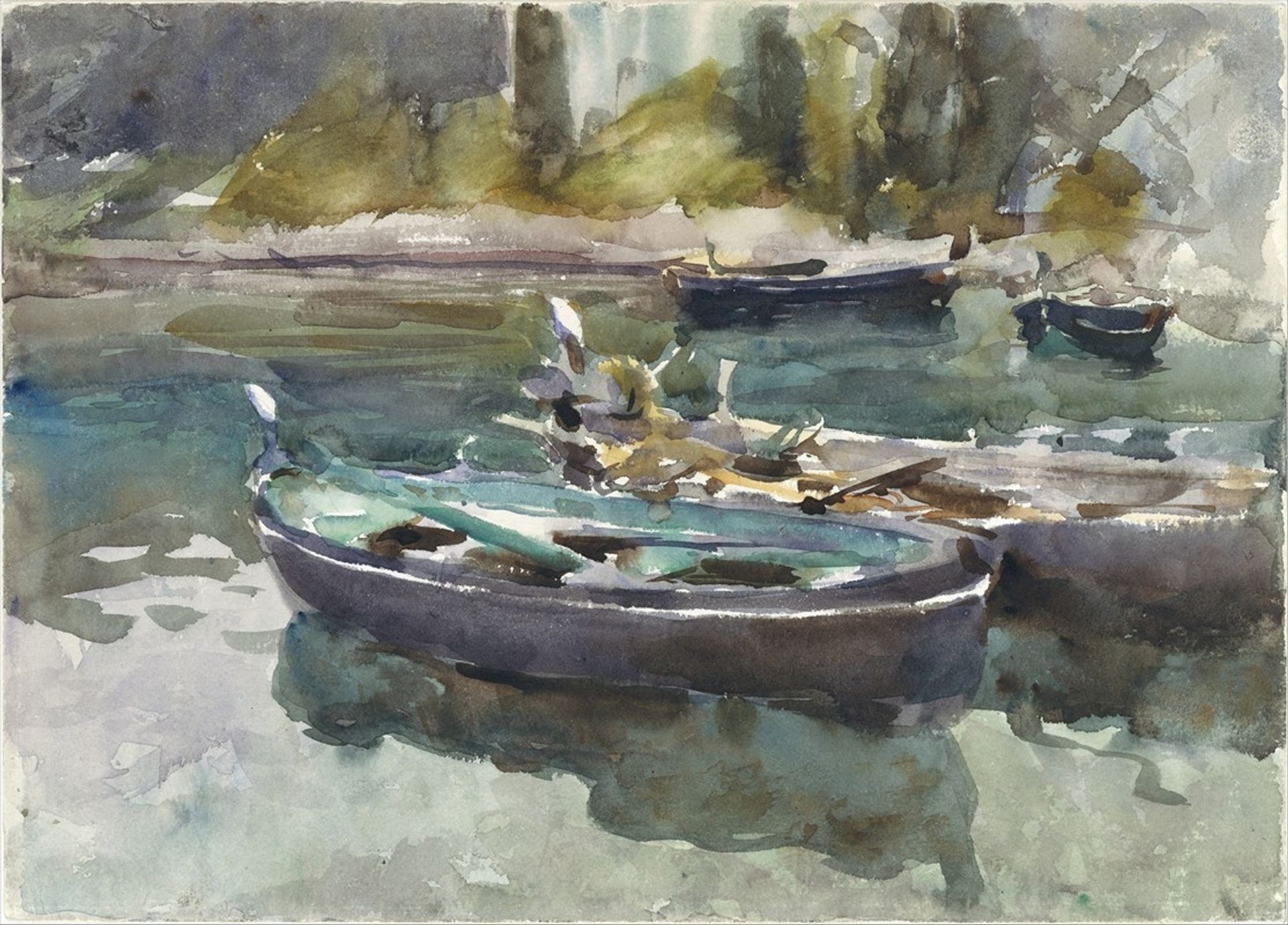 Small Boats by John Singer Sargent
