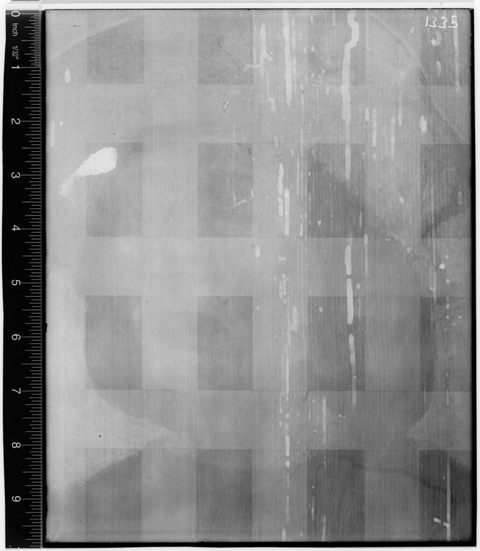 X-radiograph(s) of "Man with a Pink" by Artist of original: Quentin Metsys