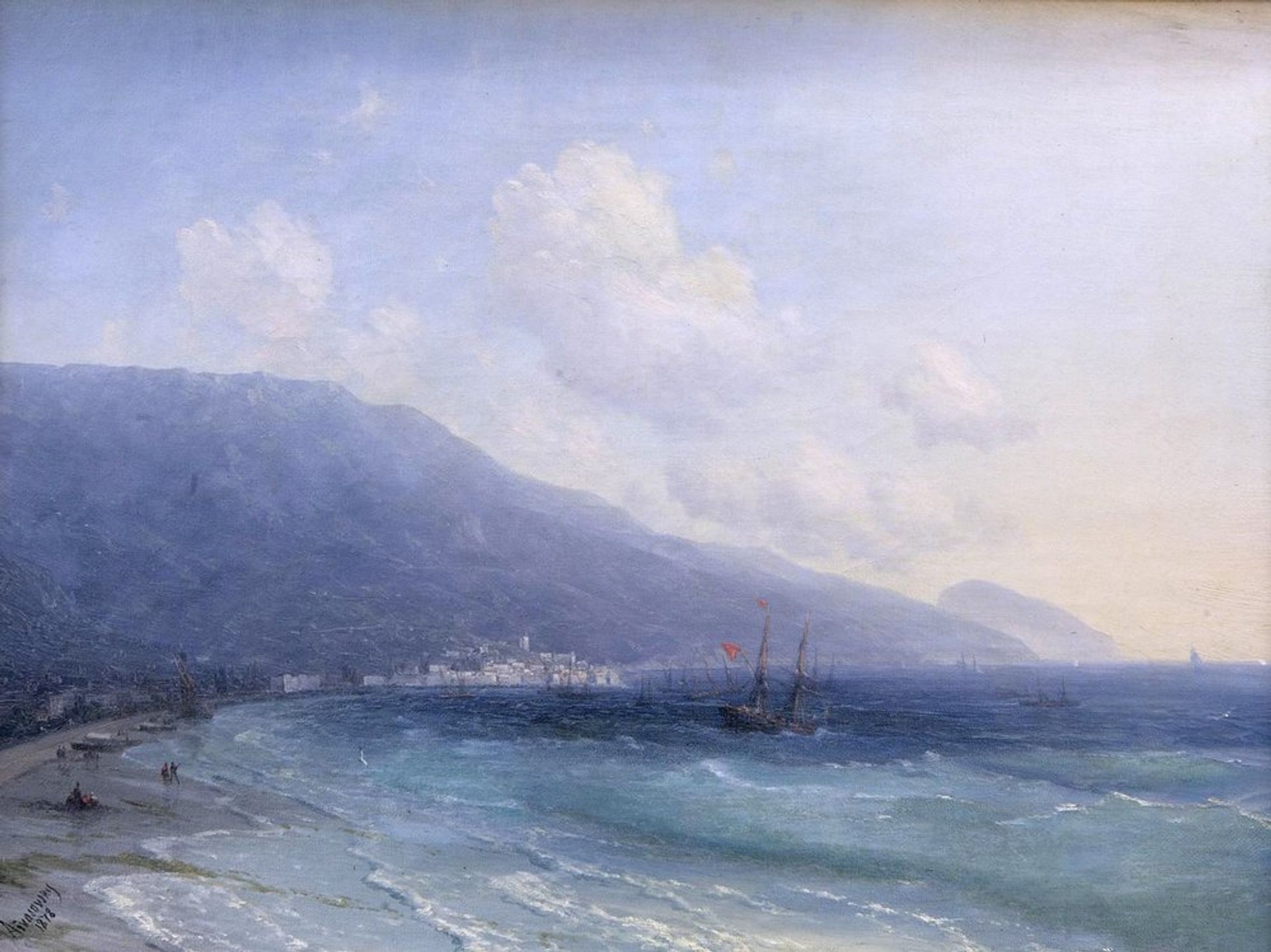 Yalta by Ivan Konstantinovich Aivazovsky