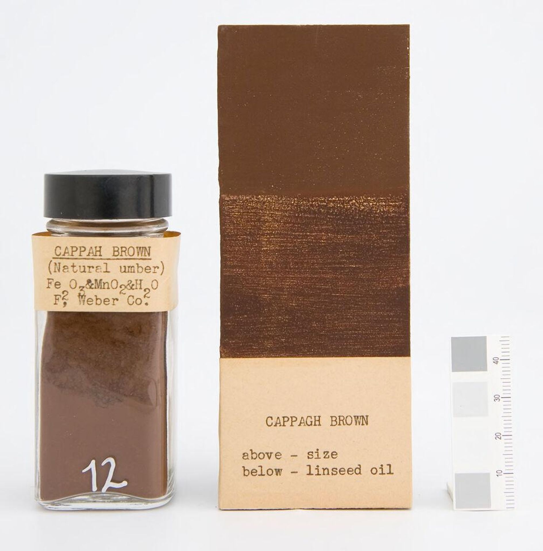 Cappagh Brown (Natural Umber) by Manufactured by F. Weber & Company, Inc.