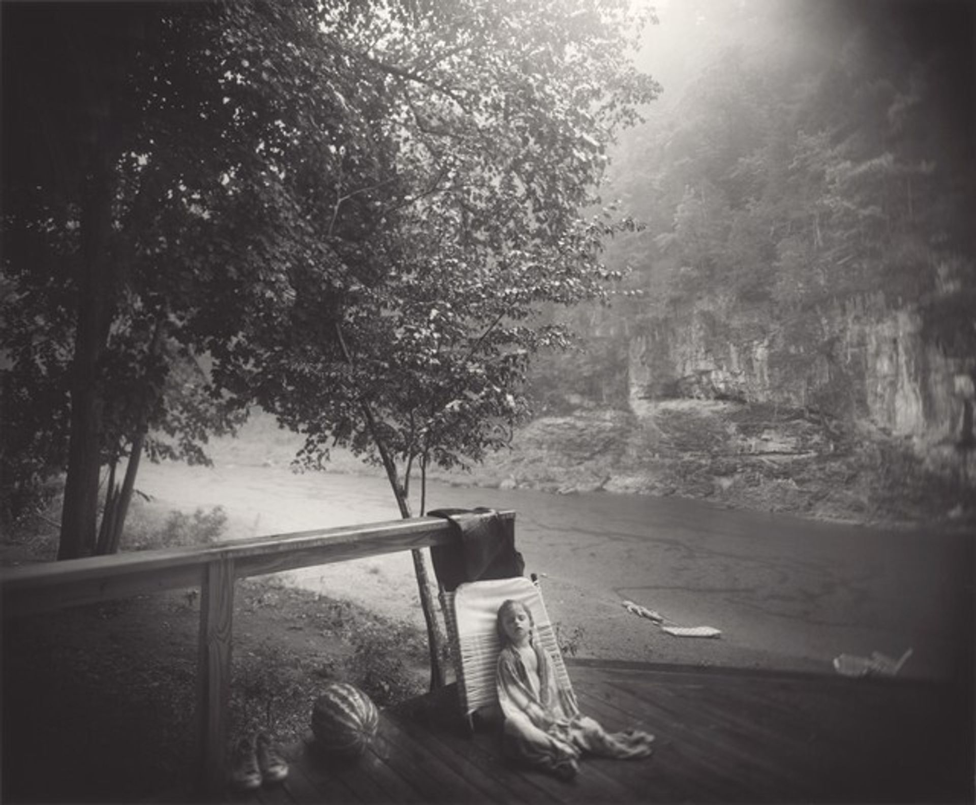 The Alligator's Approach by Sally Mann