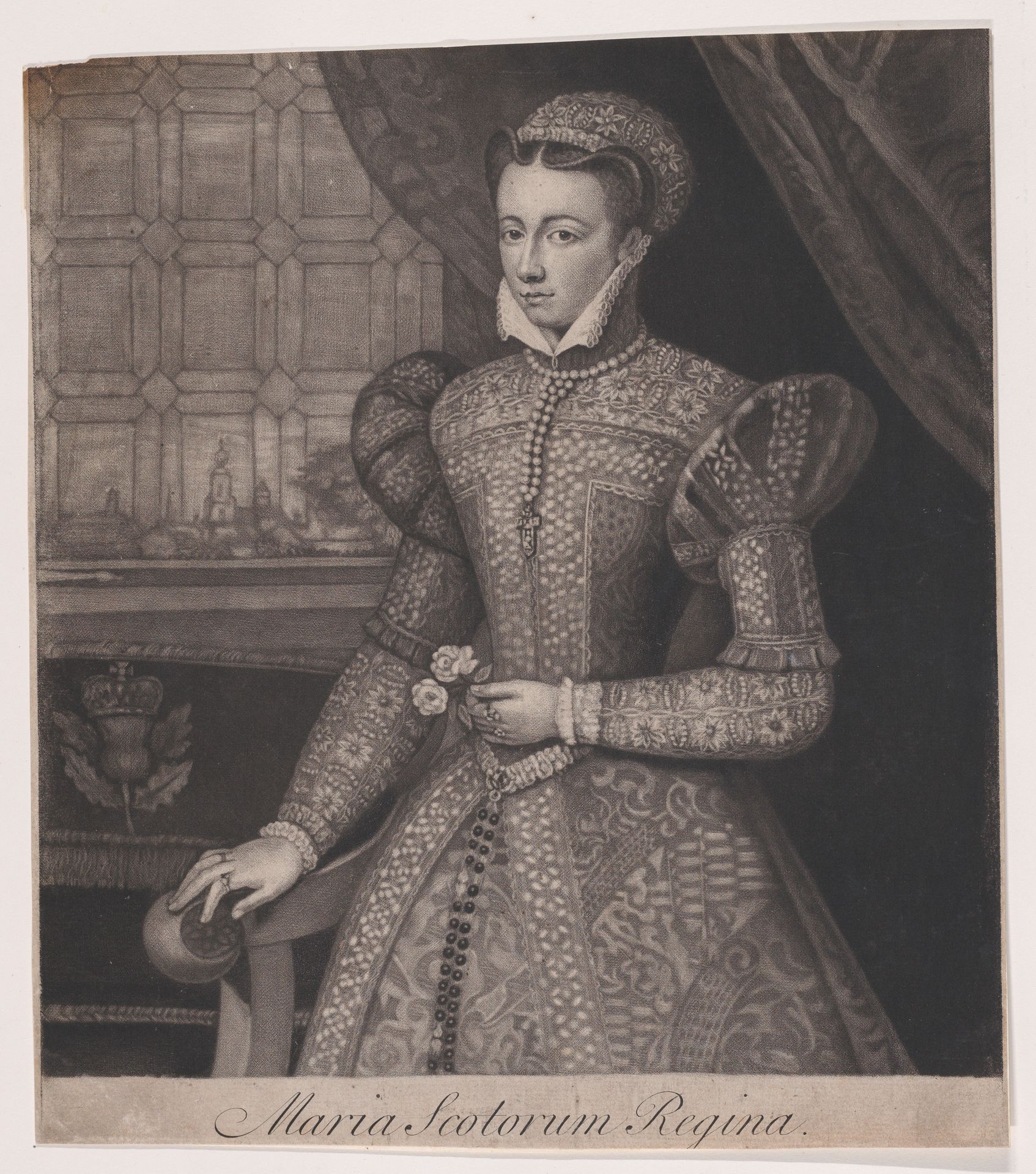 Mary, Queen of Scots (?) by Federico Zuccaro (Zuccari)
