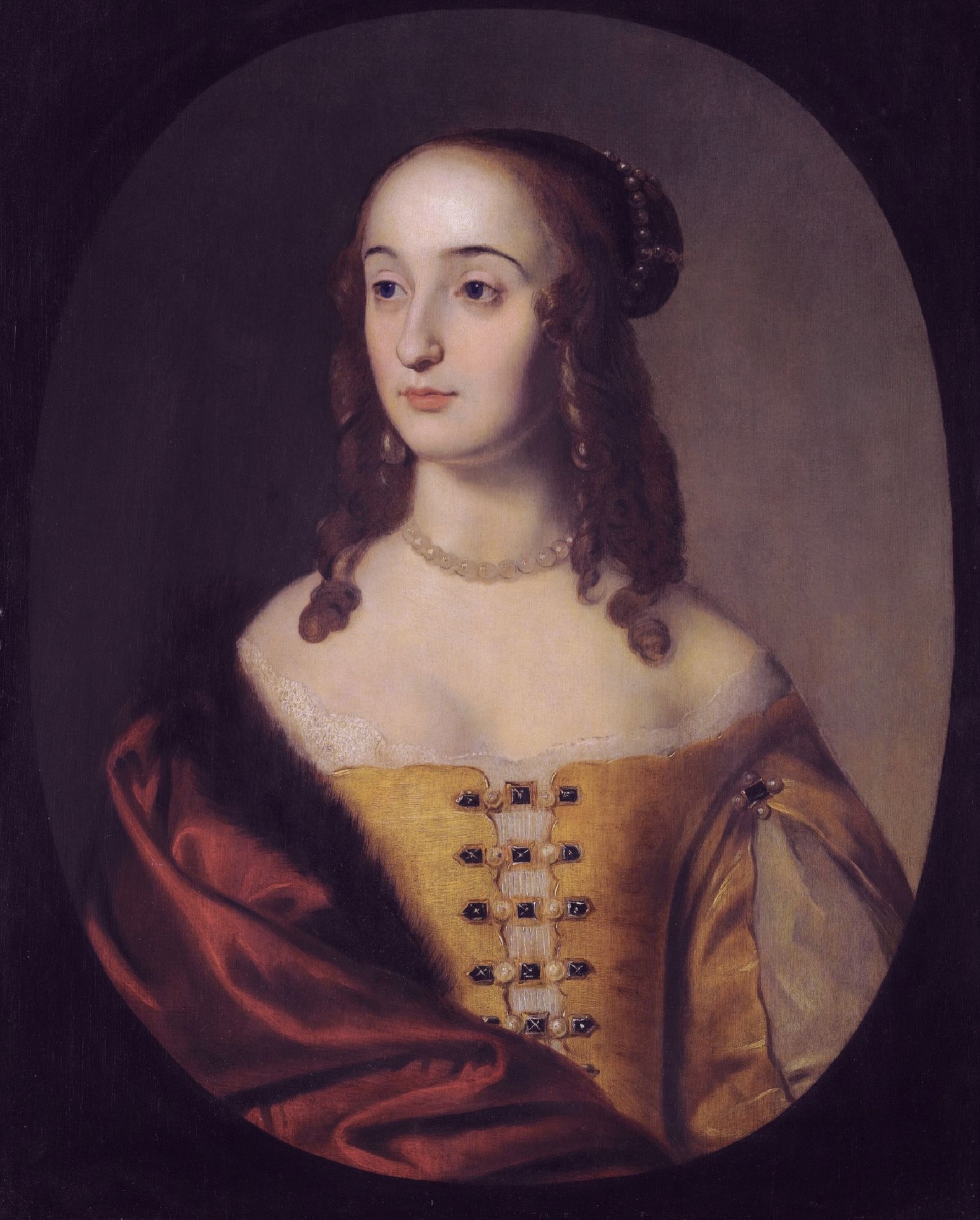 Portrait of Henriette Marie of the Palatinate by Gerard van Honthorst