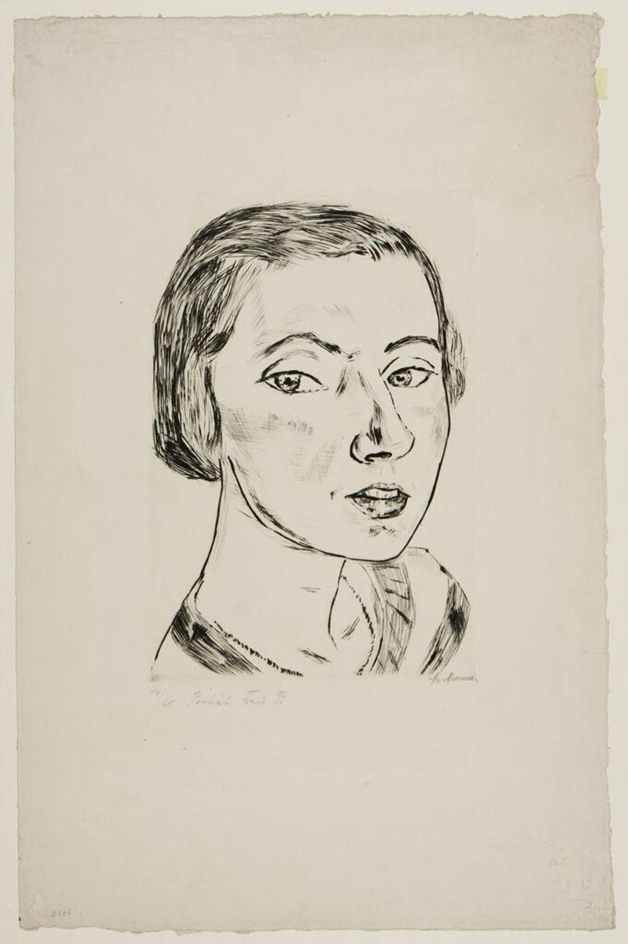 Frau Parcus by Max Beckmann