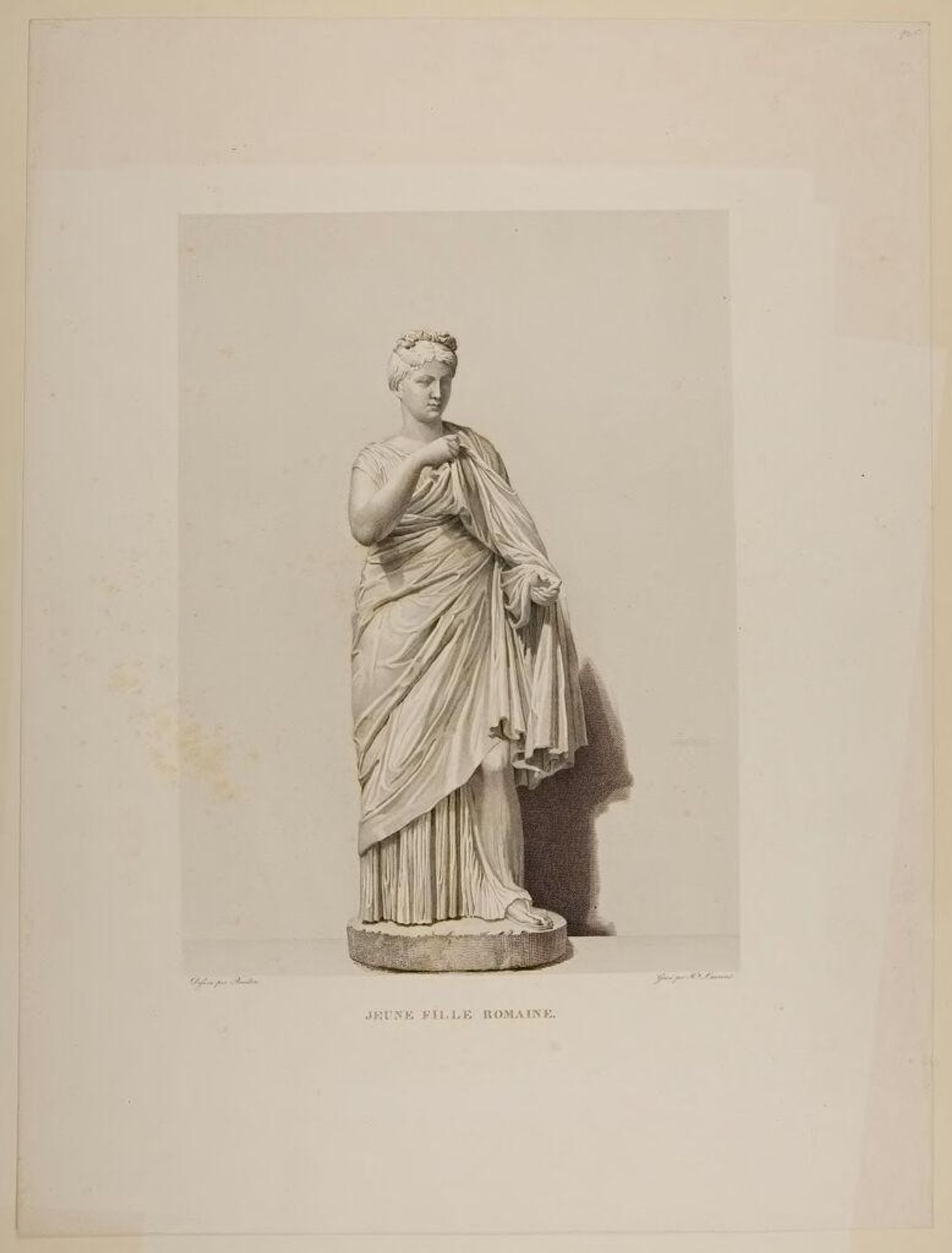 Young Roman Girl by Pierre Louis Henri Laurent