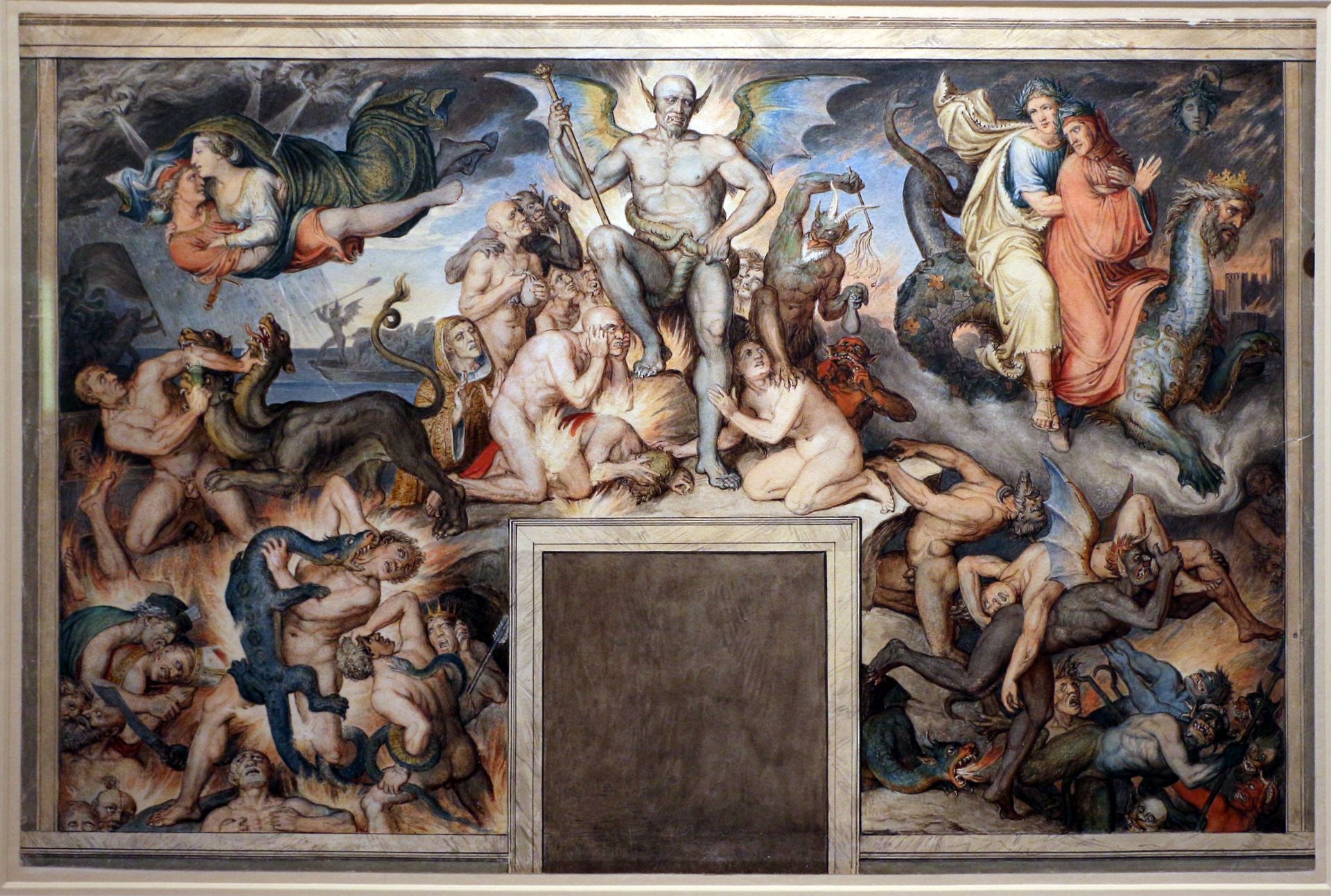 l'inferno di dante by Joseph Anton Koch