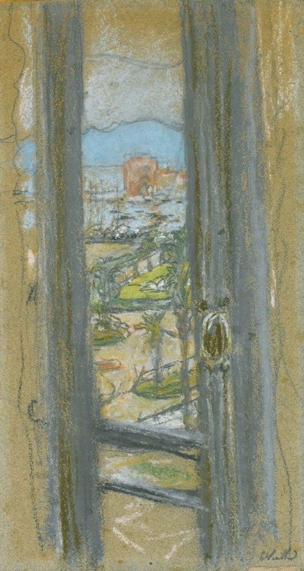La Fenetre A Cannes by Édouard Vuillard