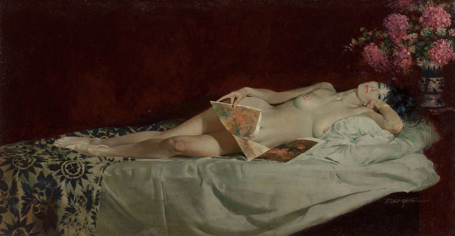 Blue Flax by Robert McGinnis