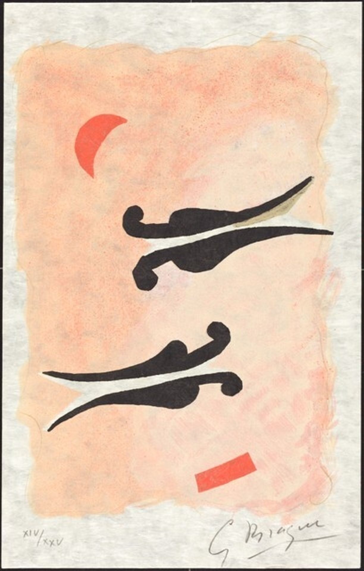 Untitled from "La nuit la faim" (The Night, the Hunger) by Georges Braque