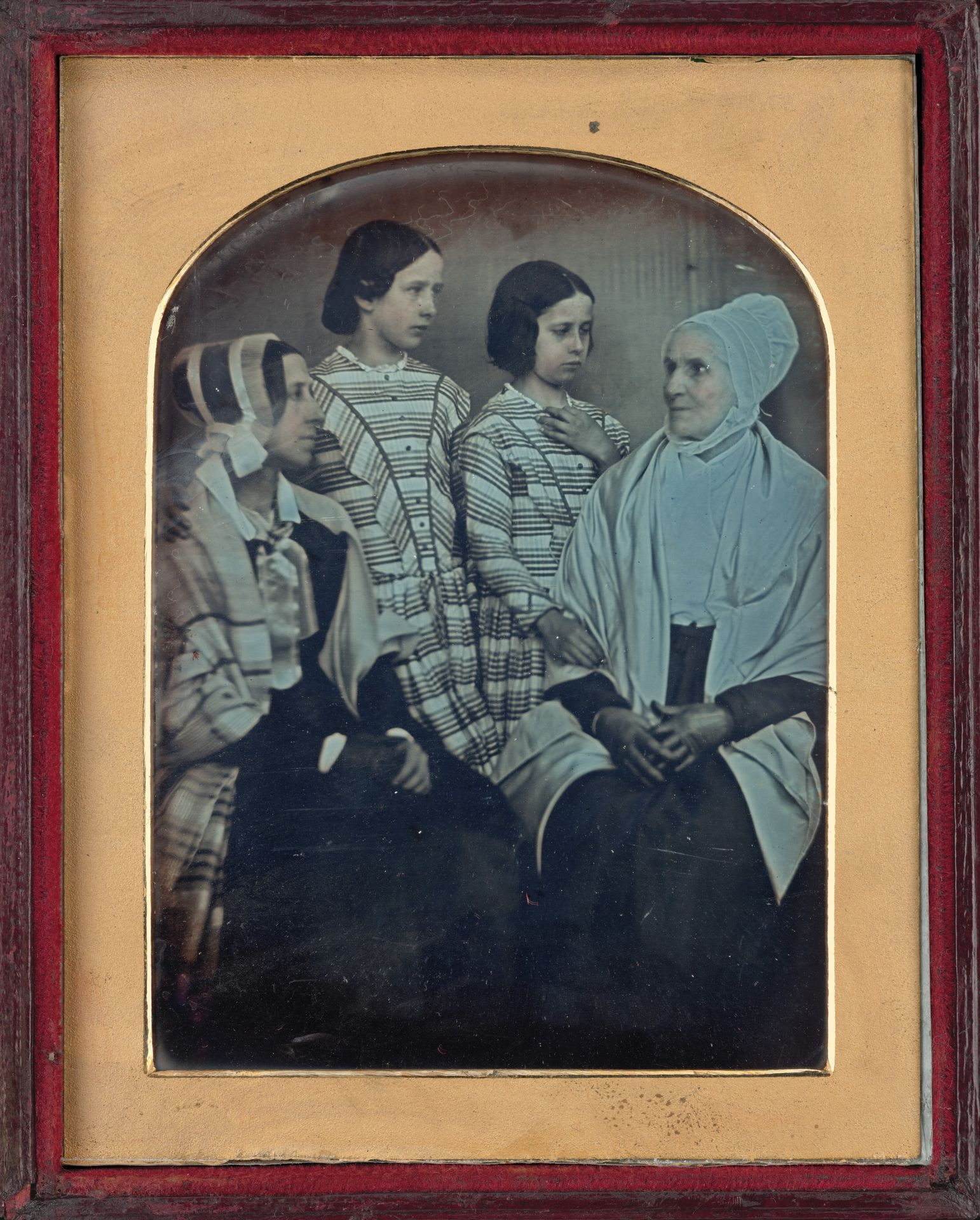 Isabel, Charlotte, Rebecca, and Charlotte Anne Ashworth by Anonymous