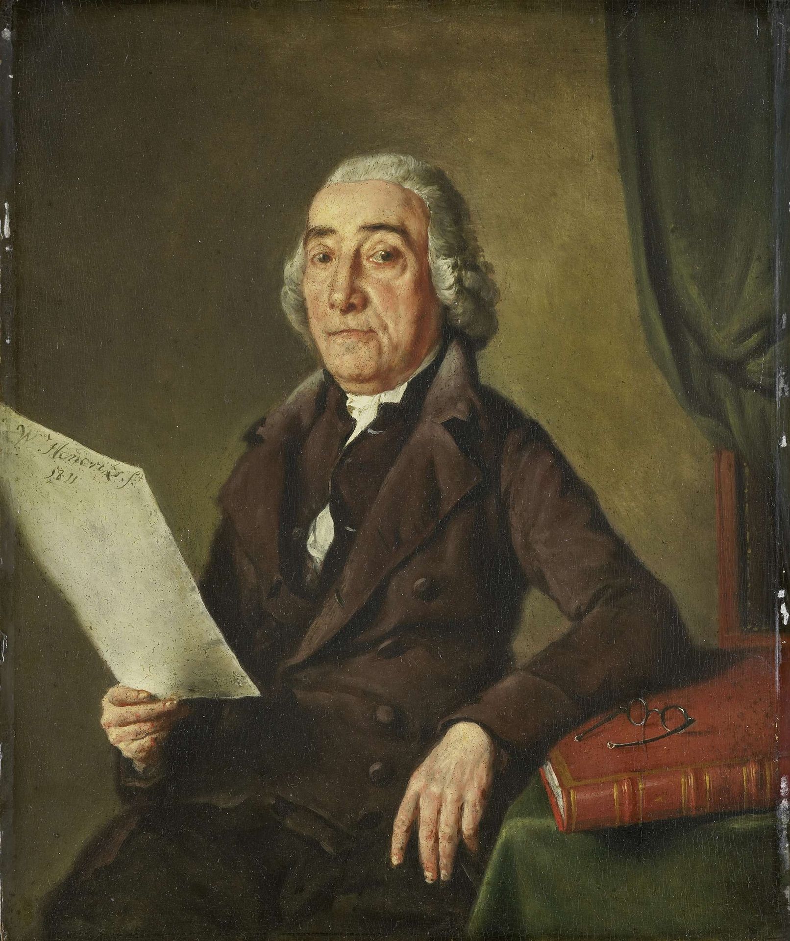 Jacob de Vos Sr (1735-1833), Amsterdam Art Collector by Wybrand Hendriks