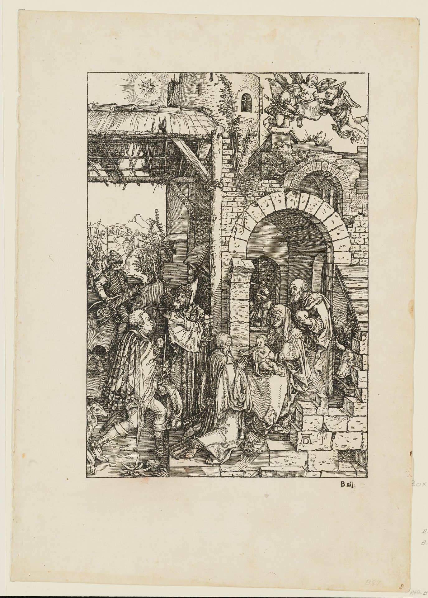The Adoration of the Magi by Albrecht Durer