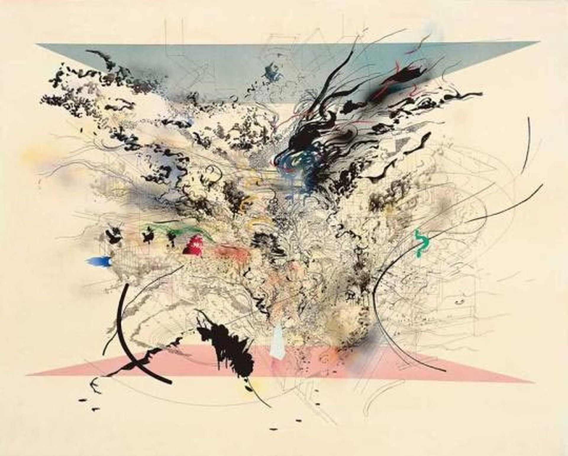 Enclosed Resurgence by Julie Mehretu