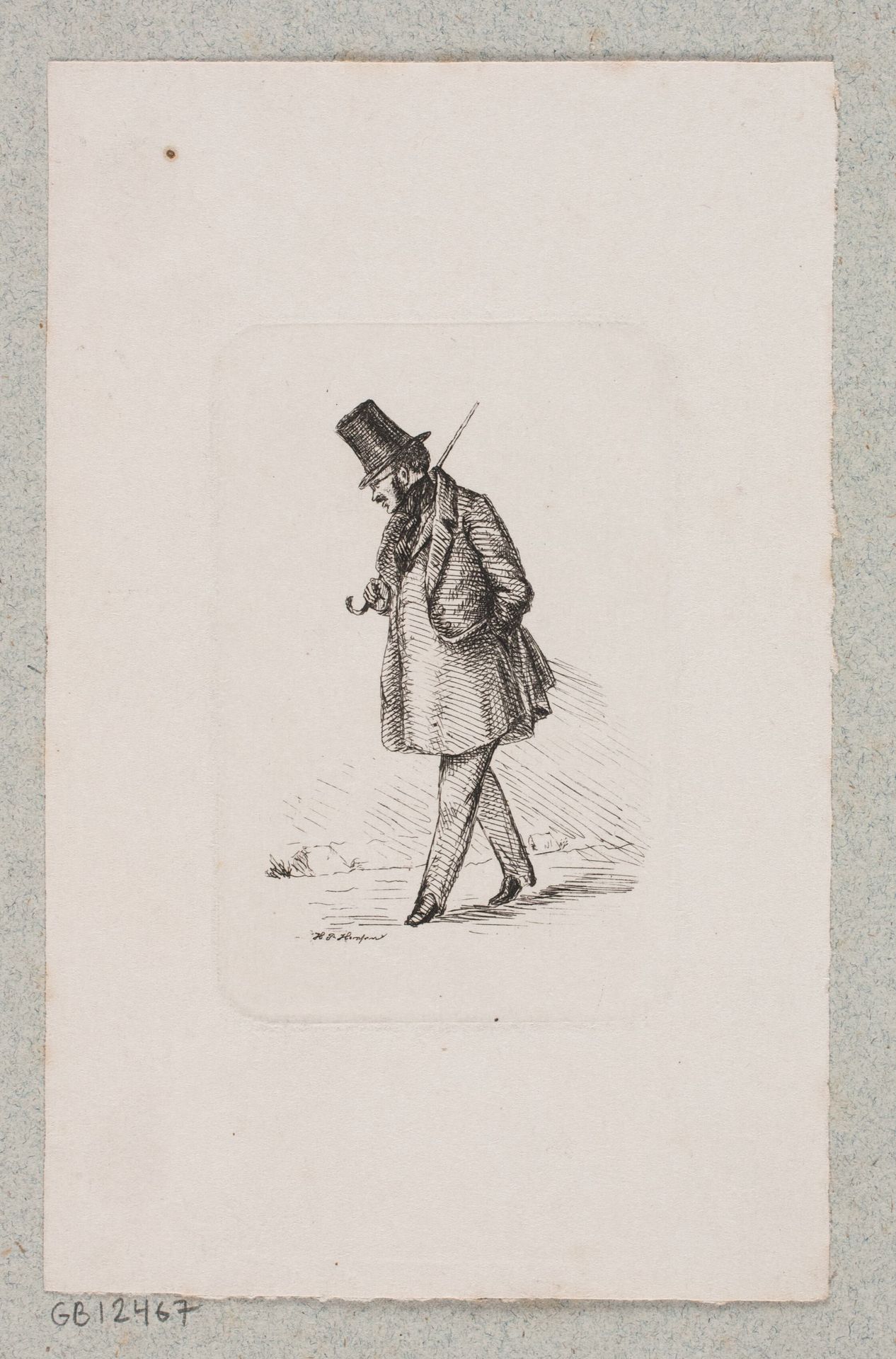 Portrætfigur by H.P. Hansen