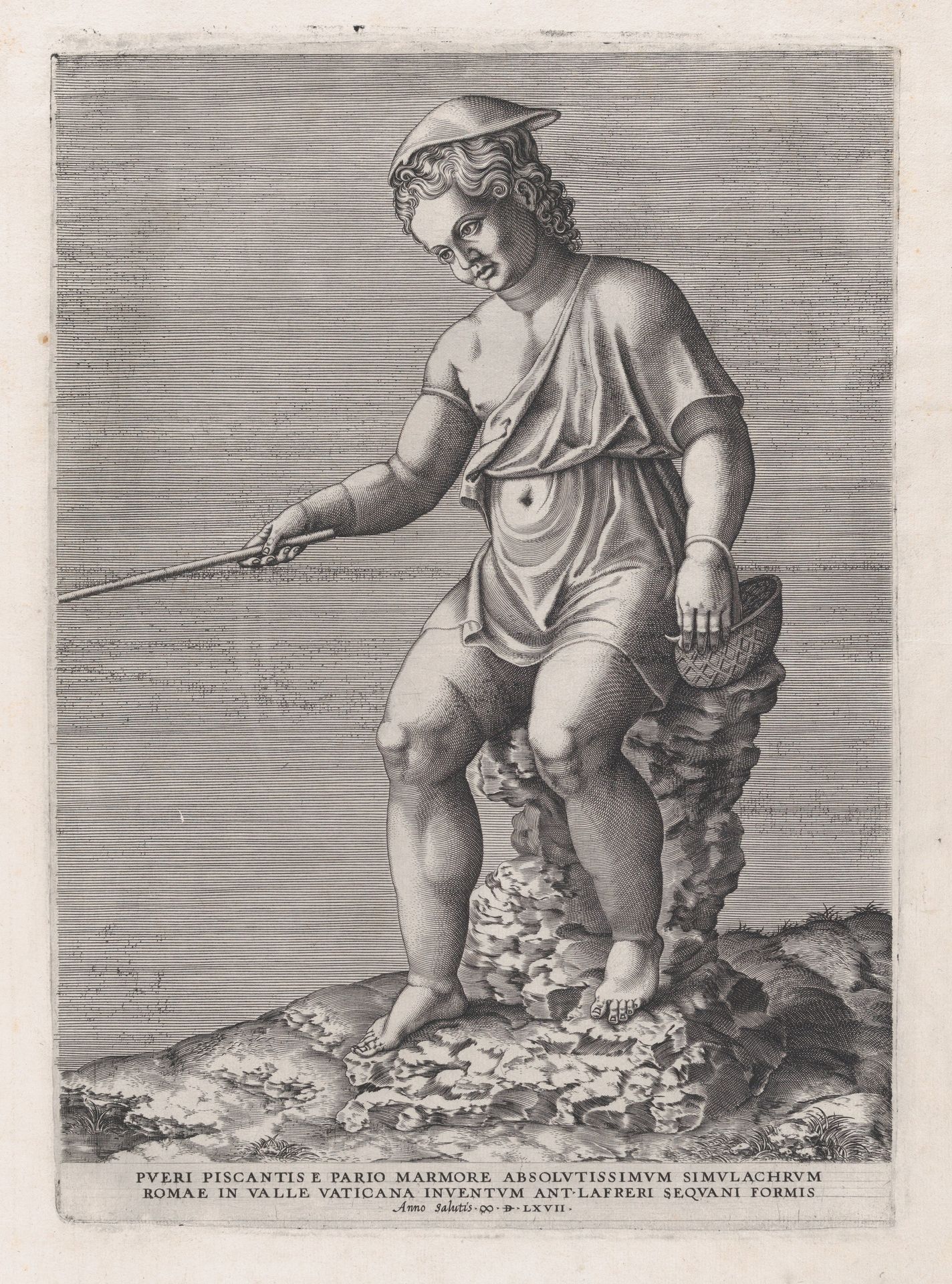 Speculum Romanae Magnificentiae: The Little Angler by Anonymous
