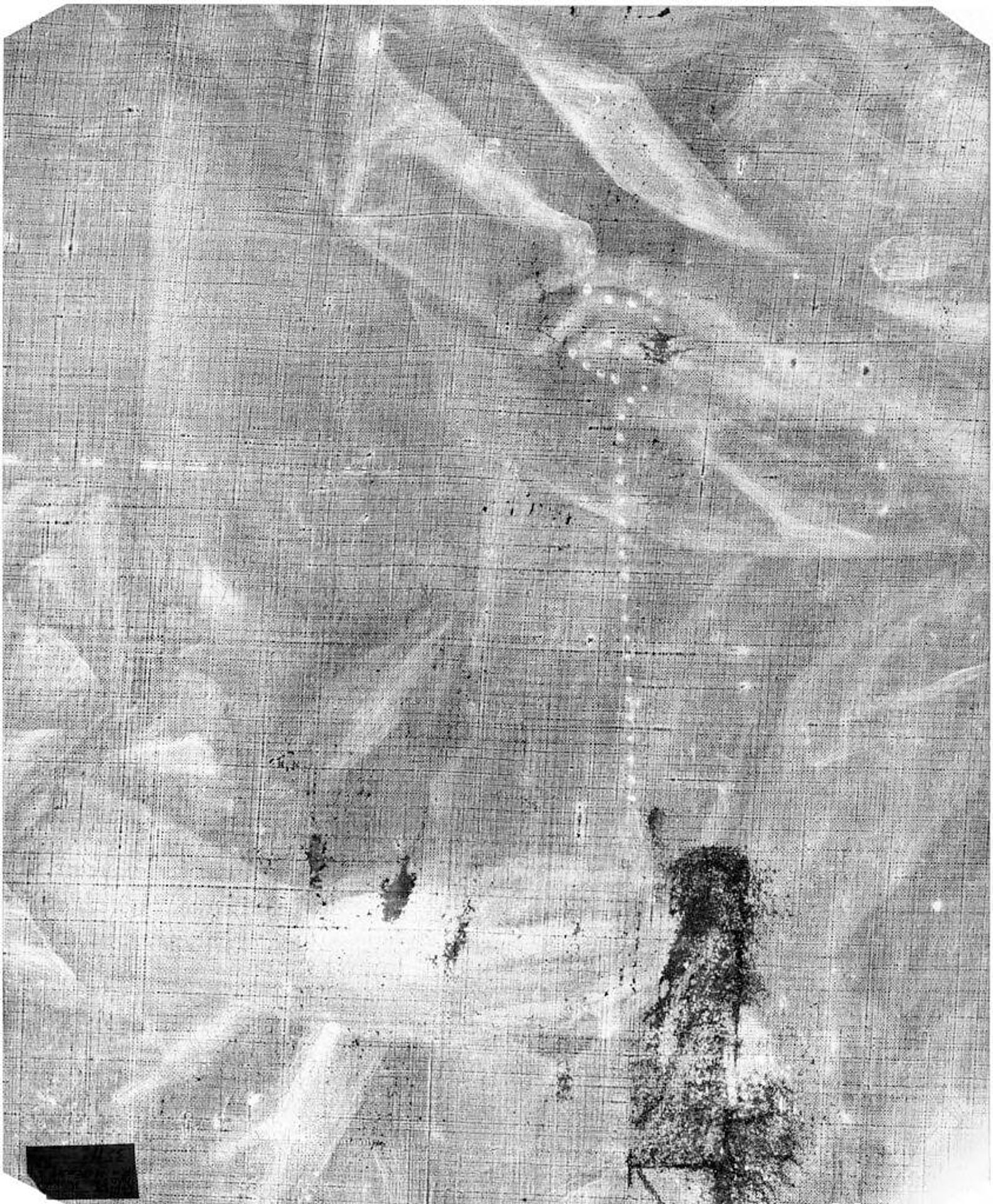 X-radiograph(s) of "Mrs. Joseph Mann" by Artist of original: John Singleton Copley