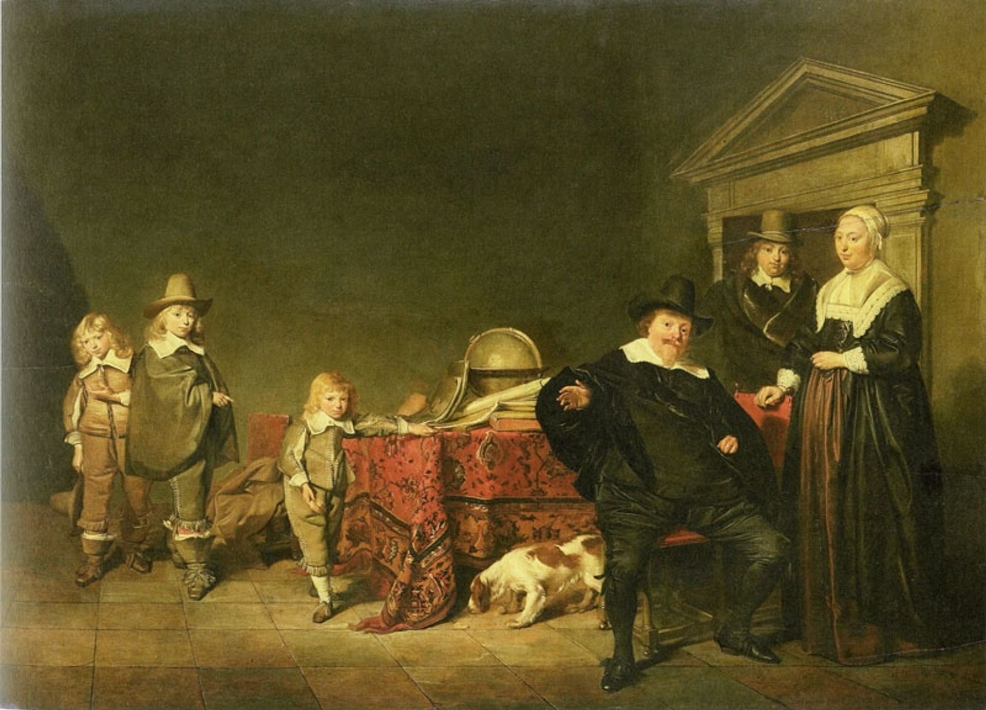 Family Group by Pieter Codde