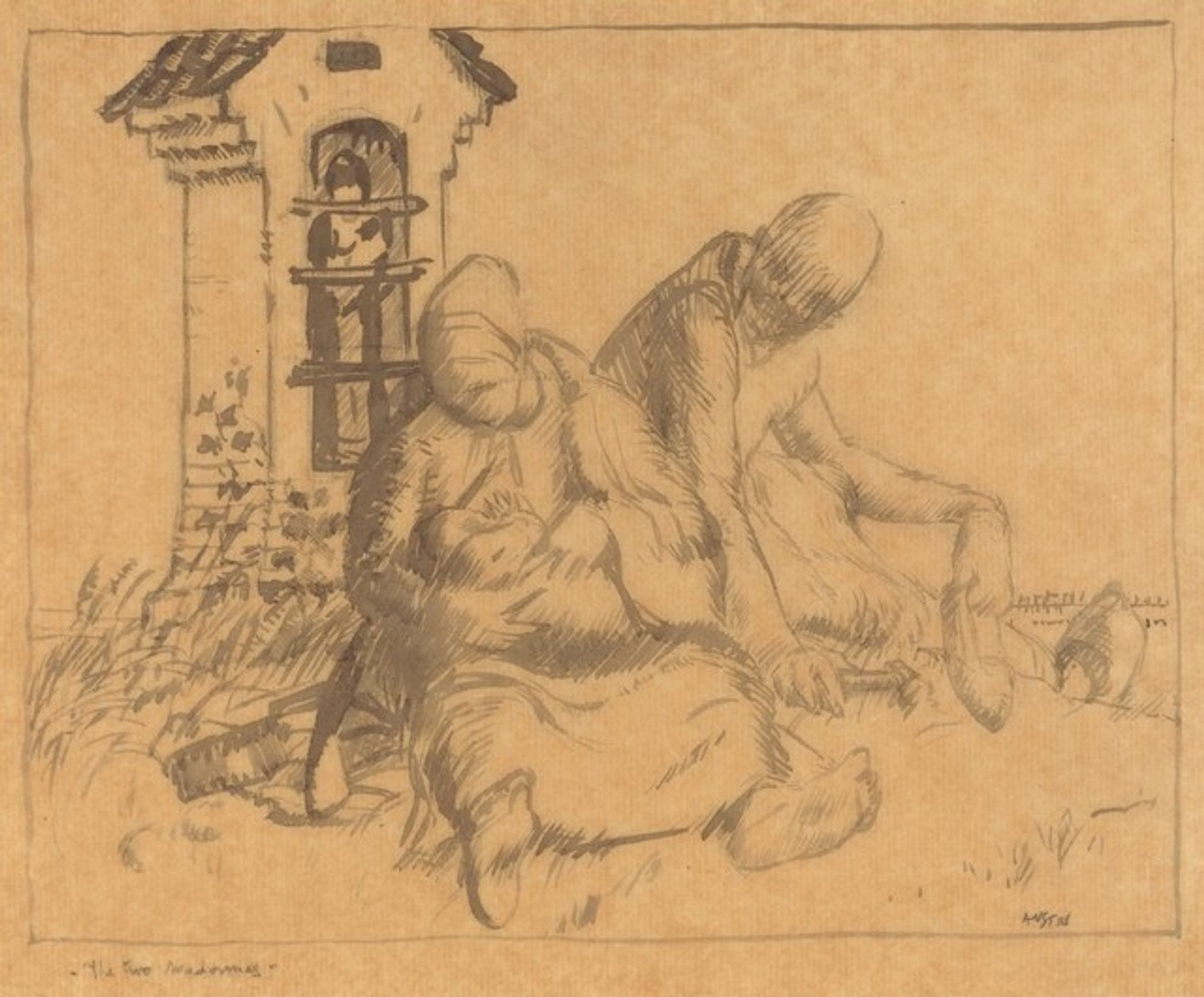 The Two Madonnas by Robert Austin