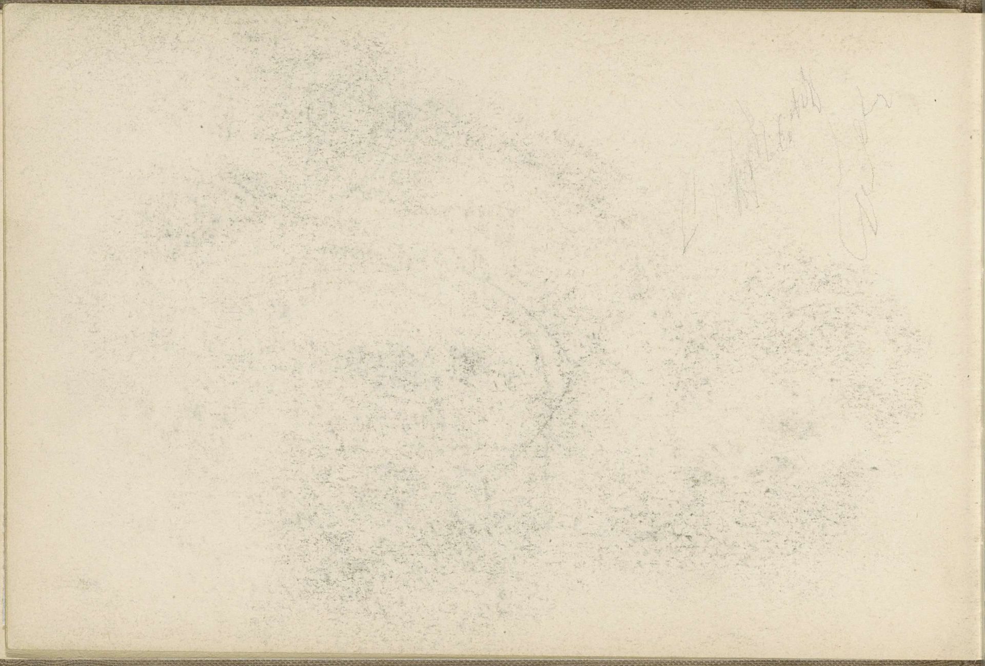 Studie by Carel Adolph Lion Cachet