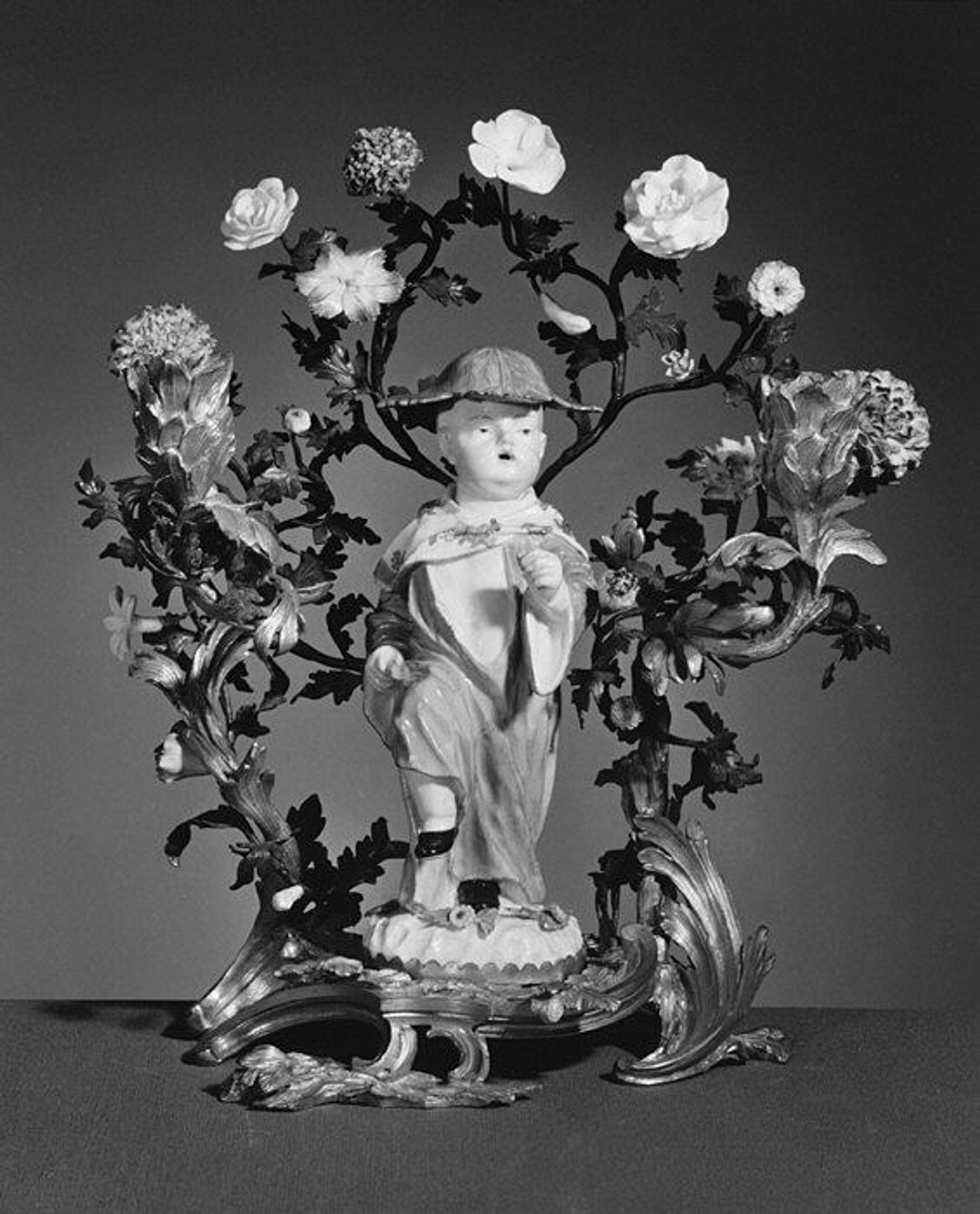 Candelabrum (one of a pair) by Meissen Manufactory