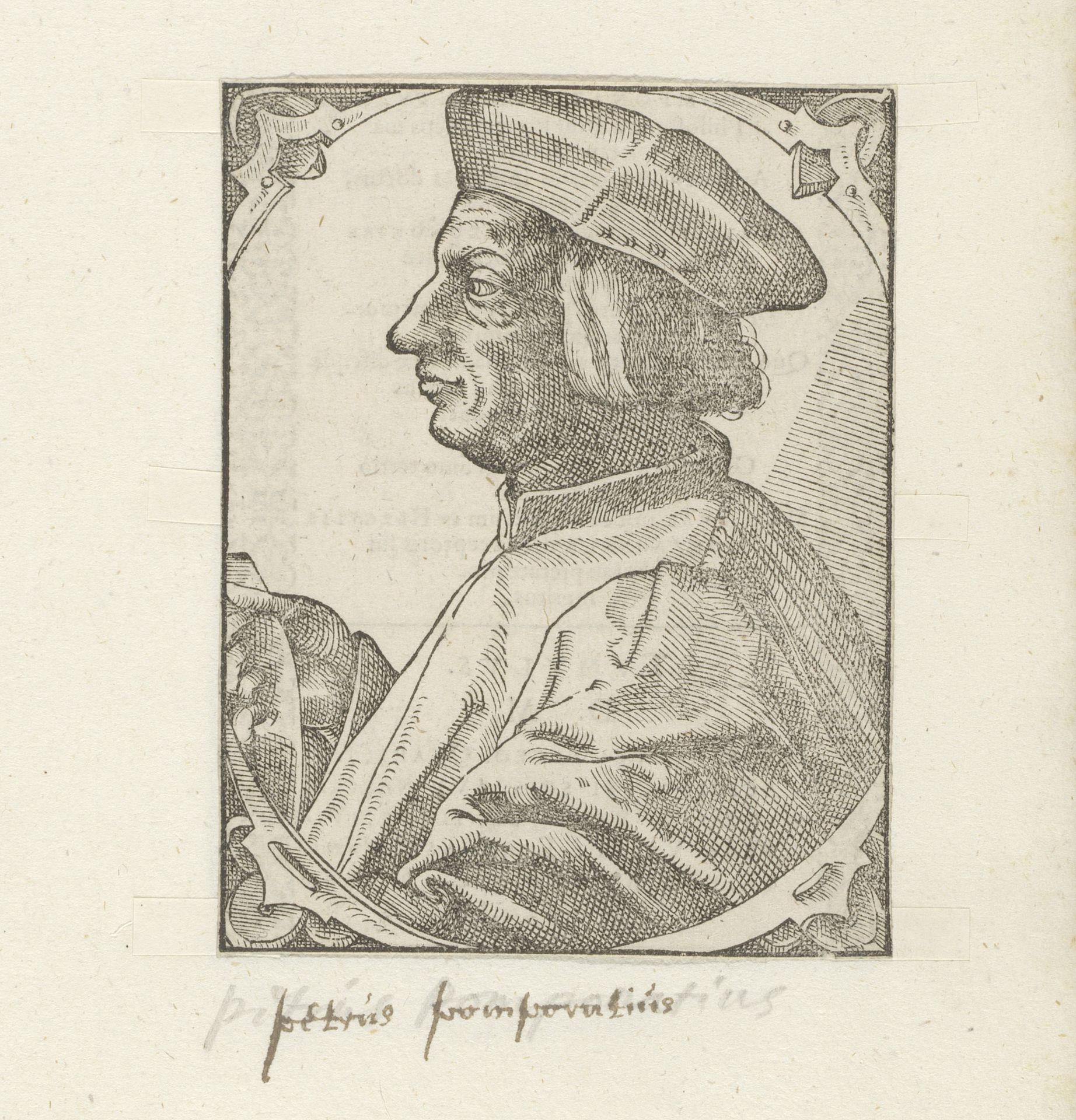 Portret van Pietro Pomponazzi by Anonymous