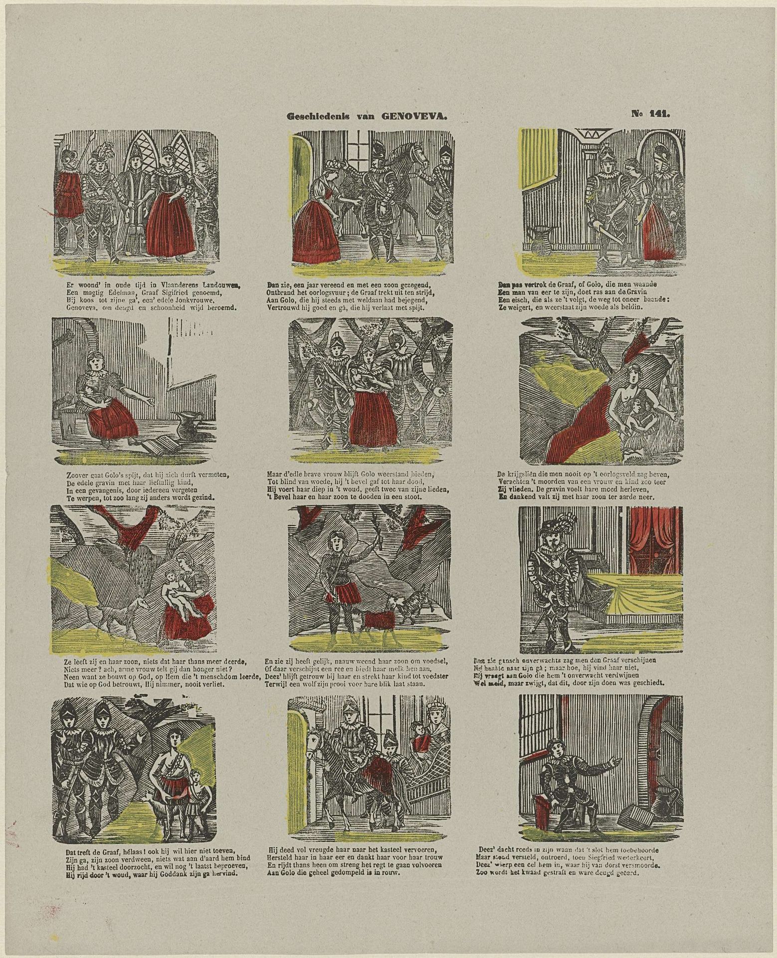 Geschiedenis van Genoveva by M. Hemeleers-van Houter