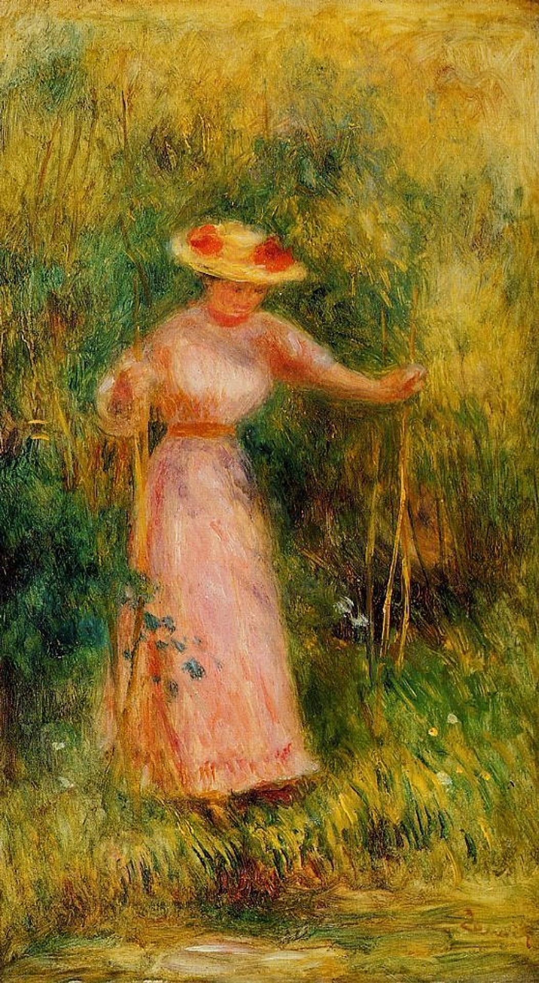 The Swing by Pierre-Auguste Renoir