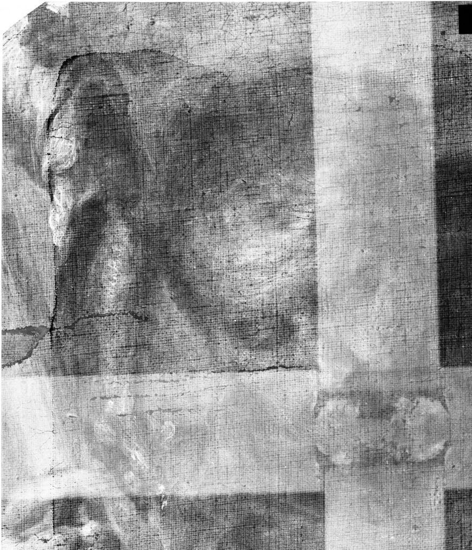 X-radiograph(s) of "St. Francis" by Artist of original: BartolomÃ© Esteban Murillo