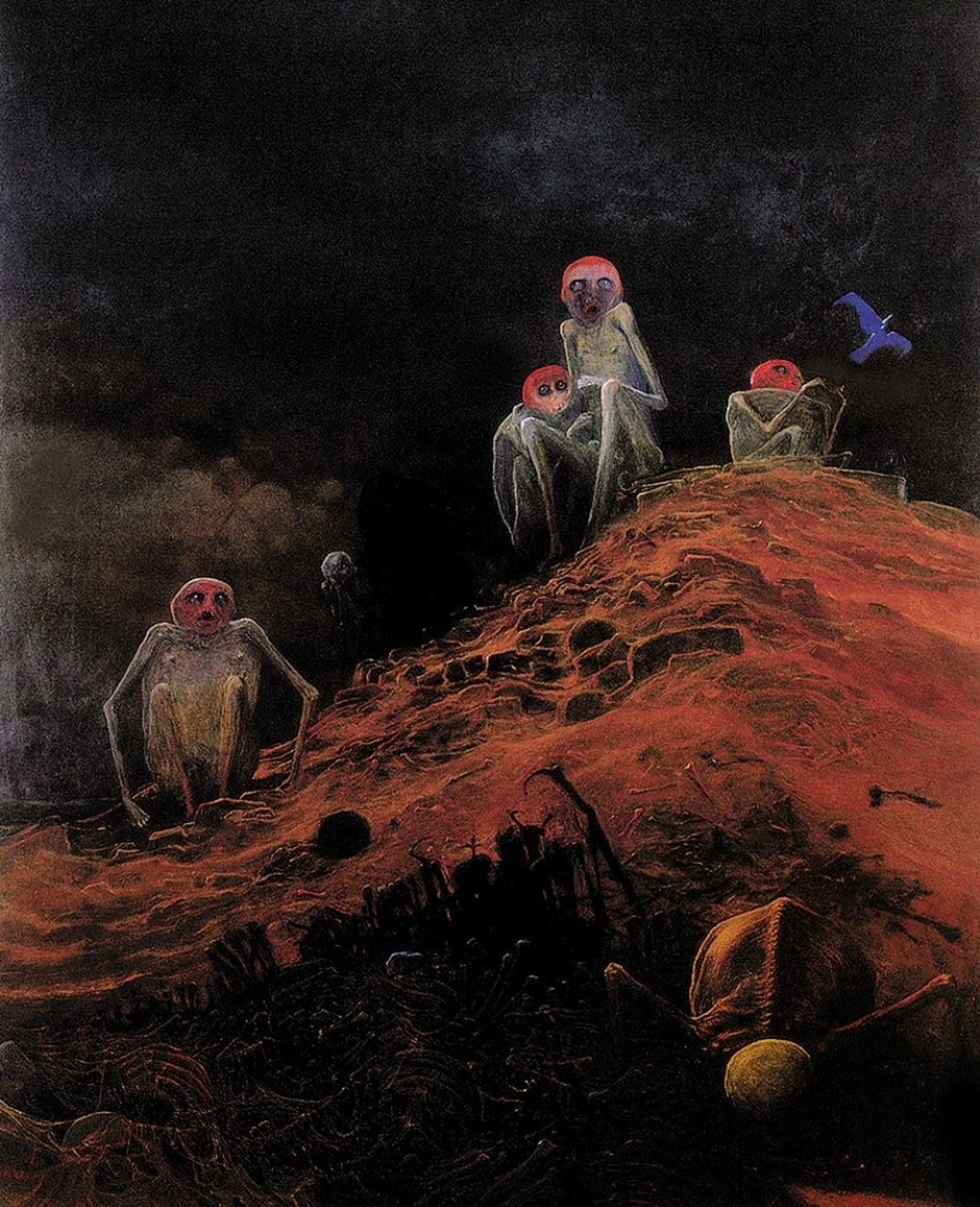 Untitled by Zdzislaw Beksinski