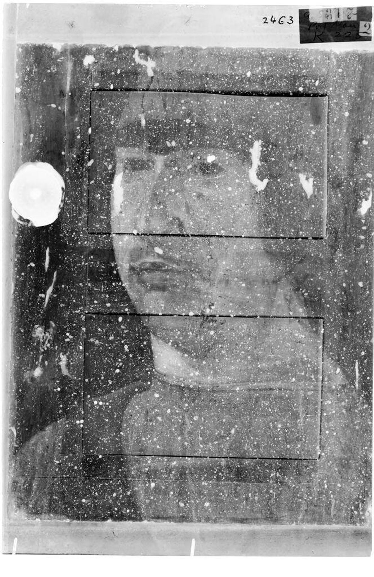 X-radiograph(s) of "Portrait of a Man" by Artist of original: Andrea Solario