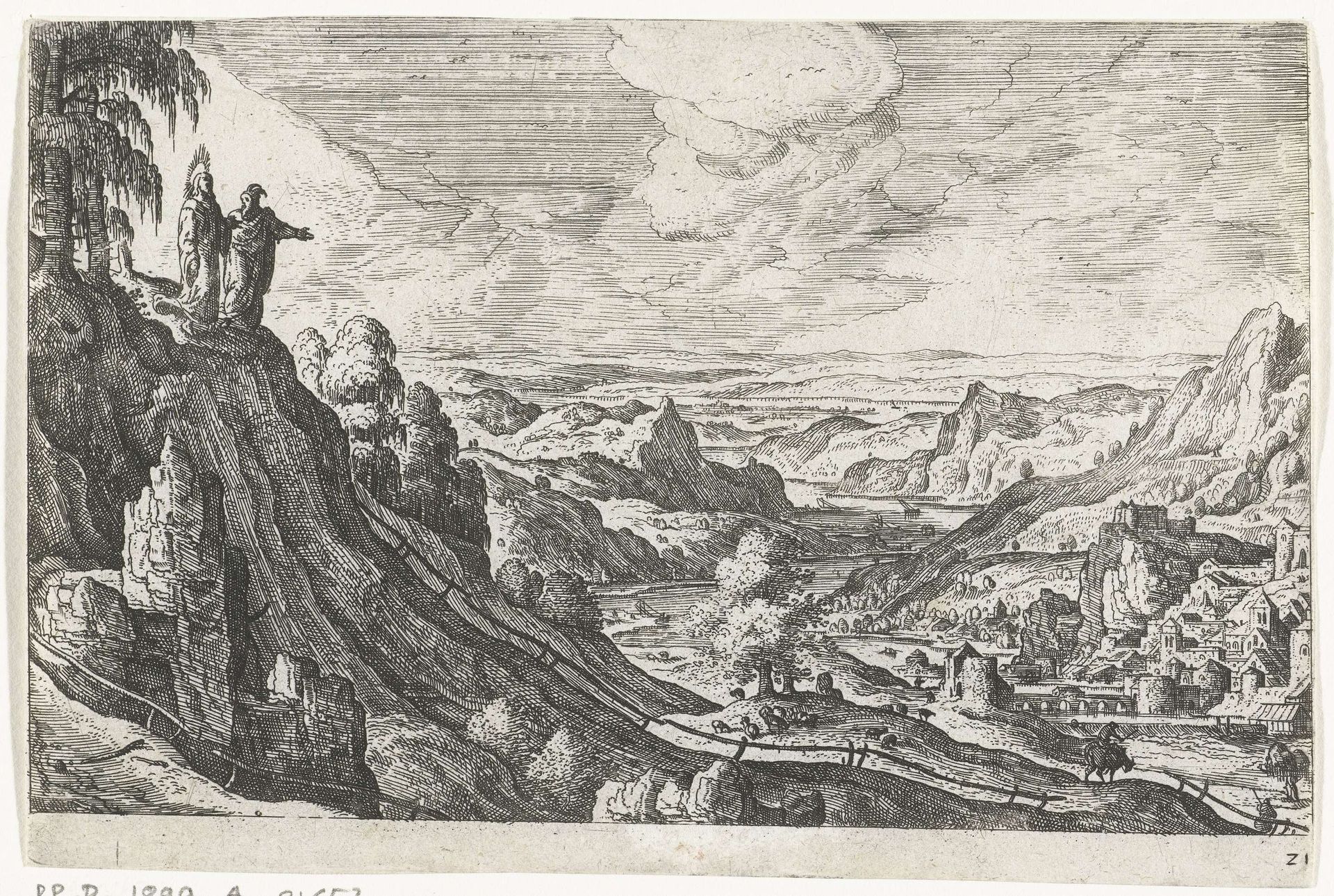 De verzoeking van Christus by Anonymous