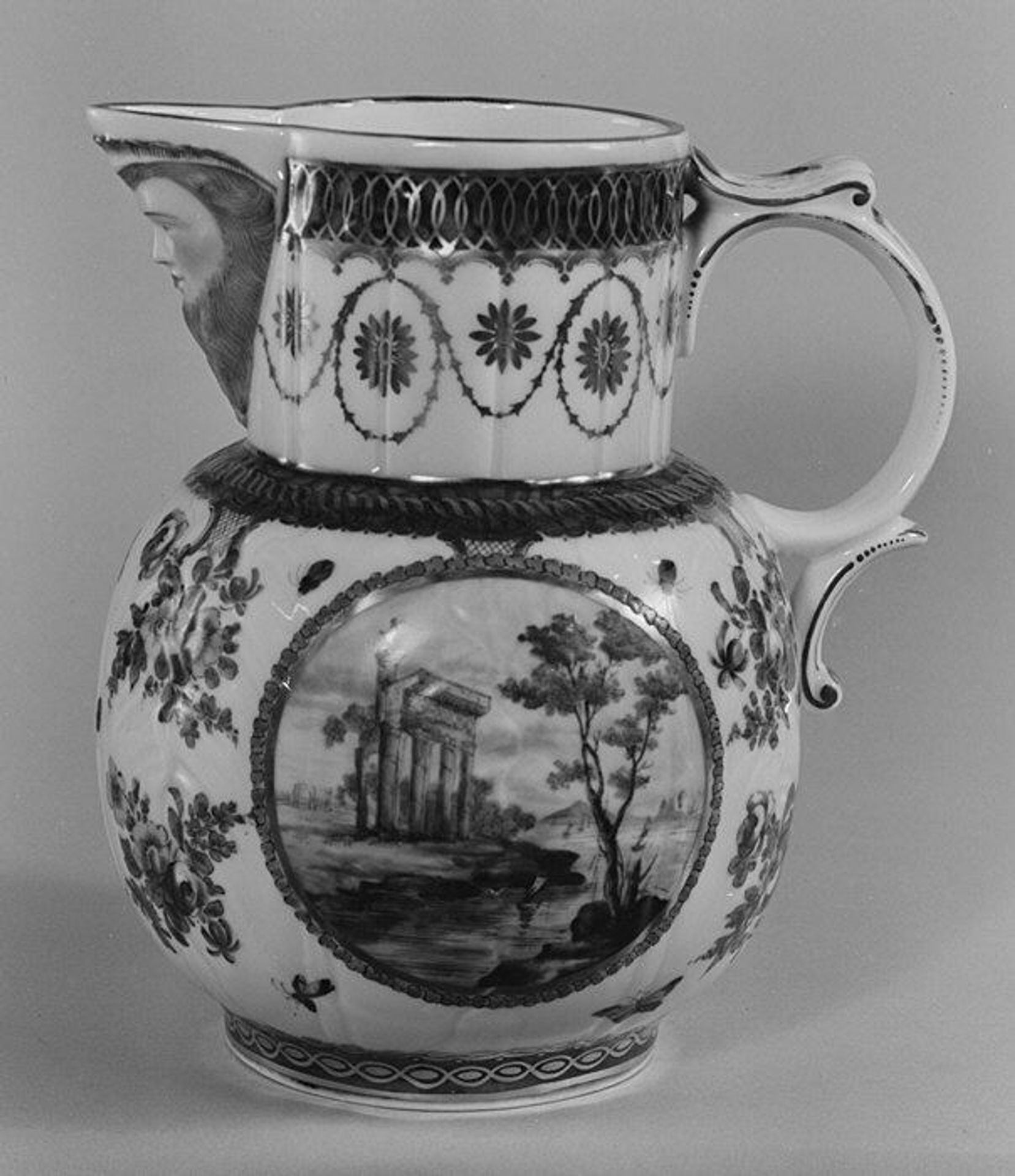Jug in the style of Worcester by Edmé Samson