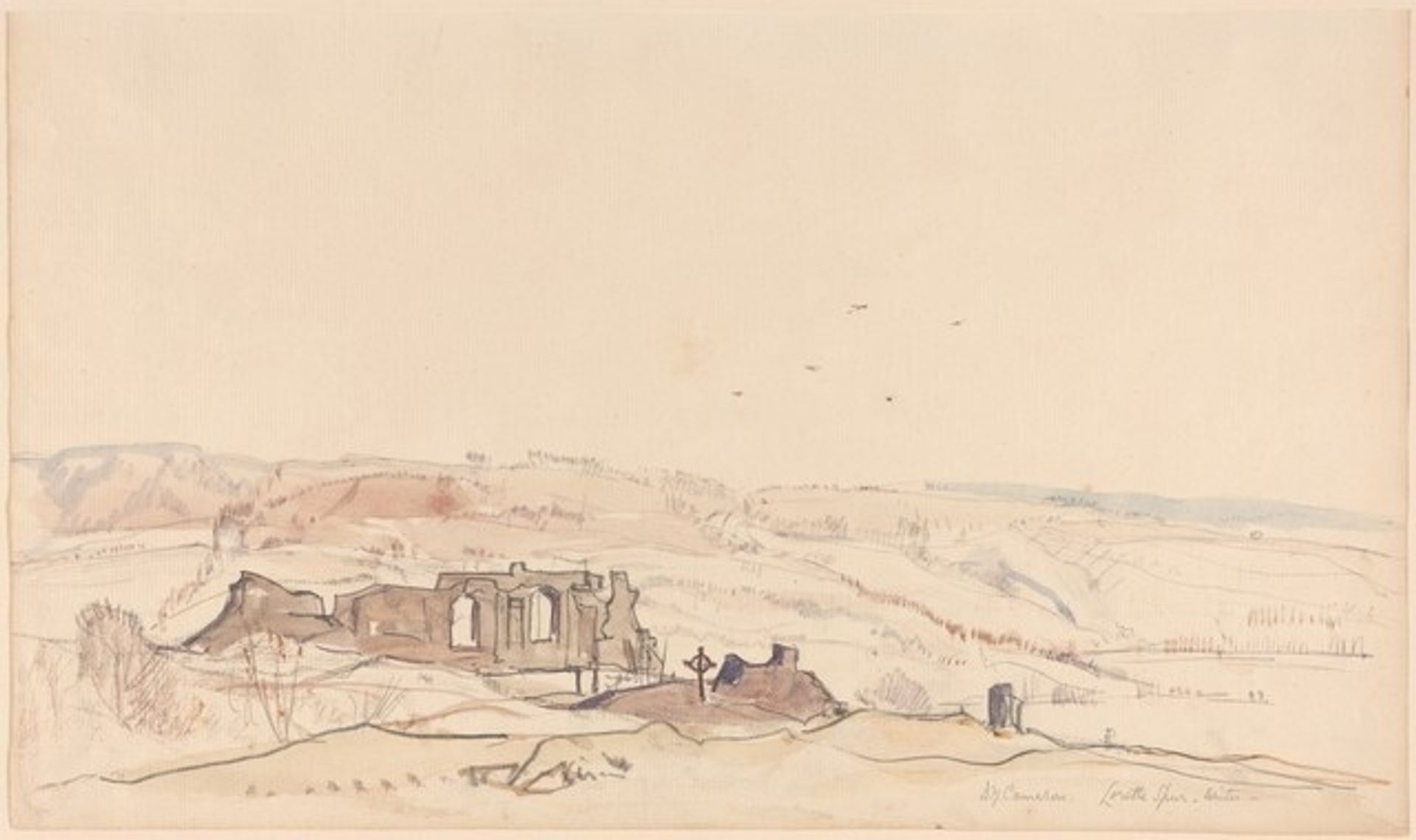 Lorette Spur, Winter by David Young Cameron