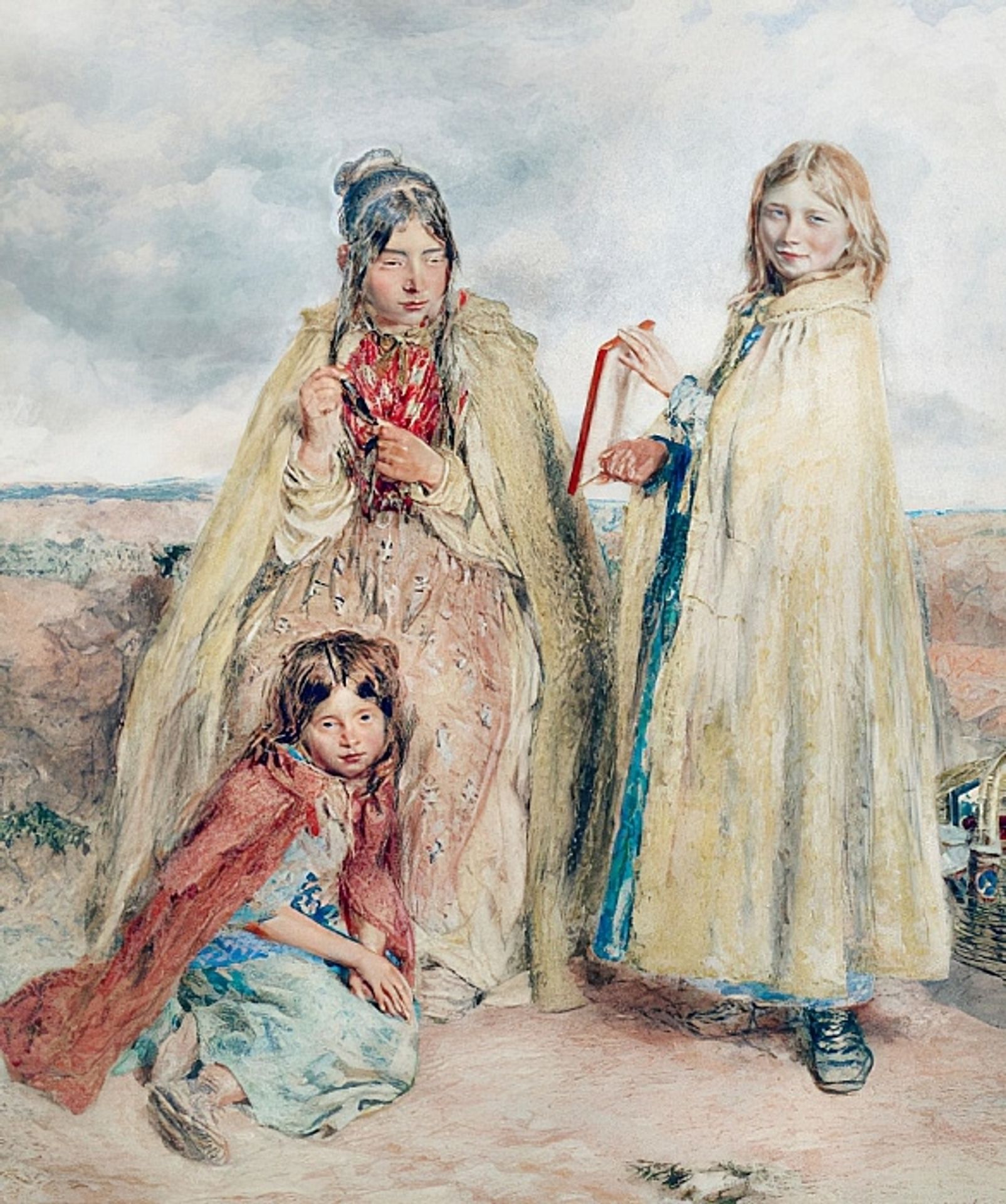 The gypsy toilet by William Henry Hunt
