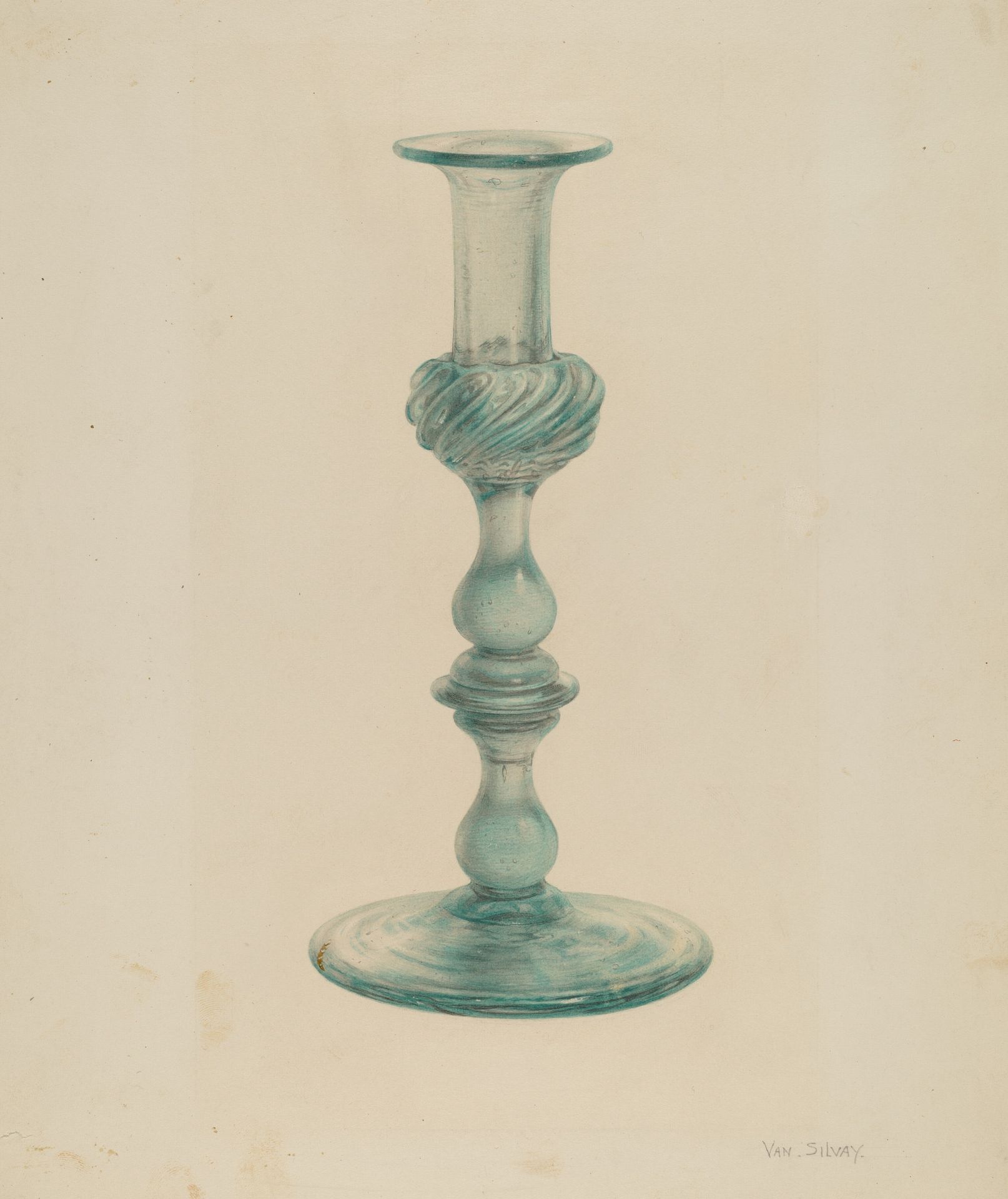 Candlestick by Van Silvay