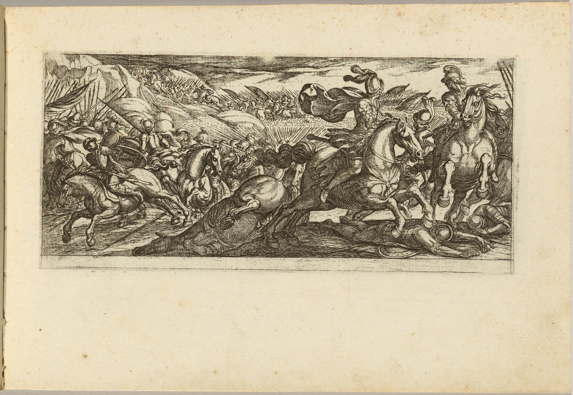 Cavalry Engagement by Antonio Tempesta
