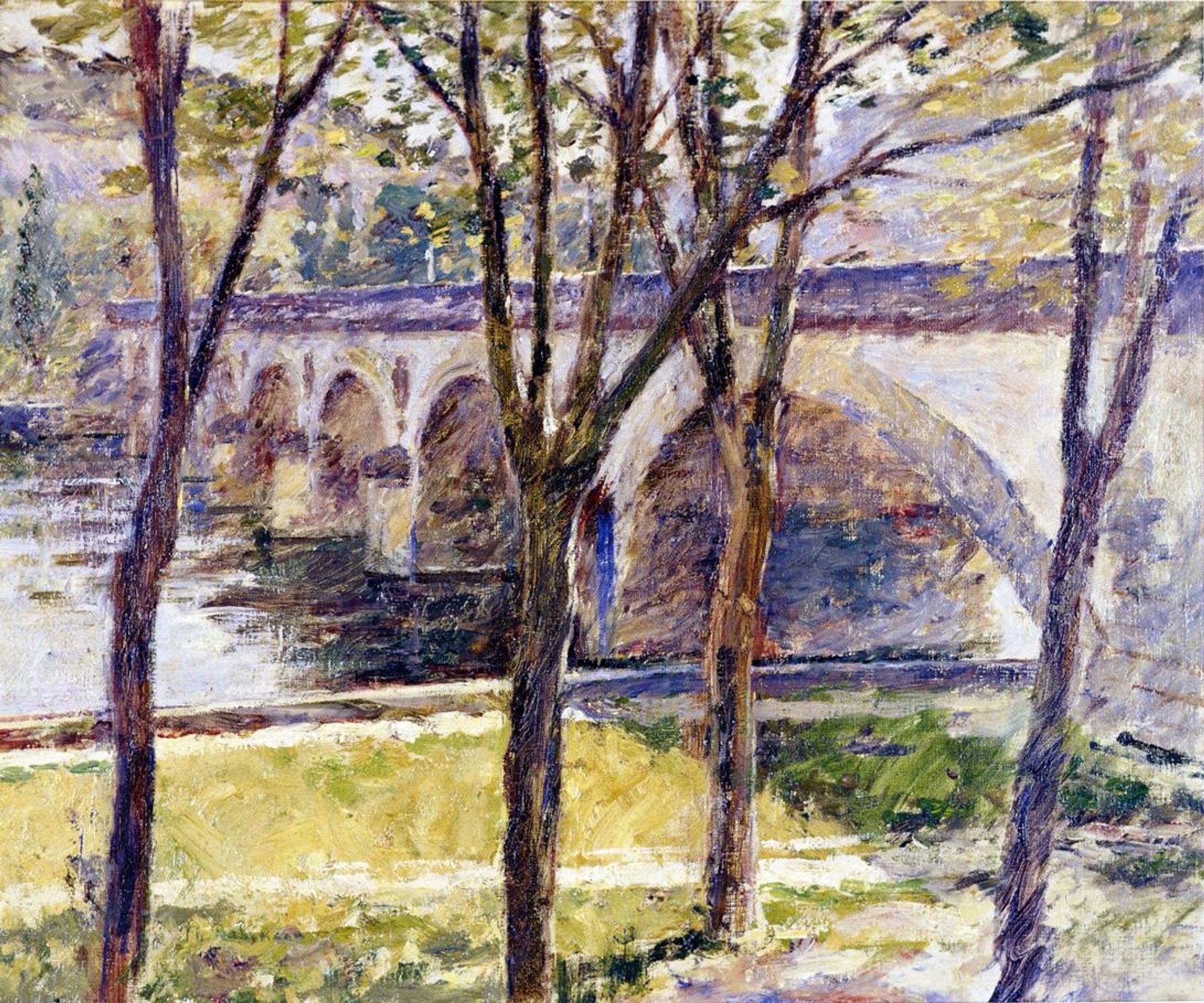 Bridge near Giverny by Theodore Robinson