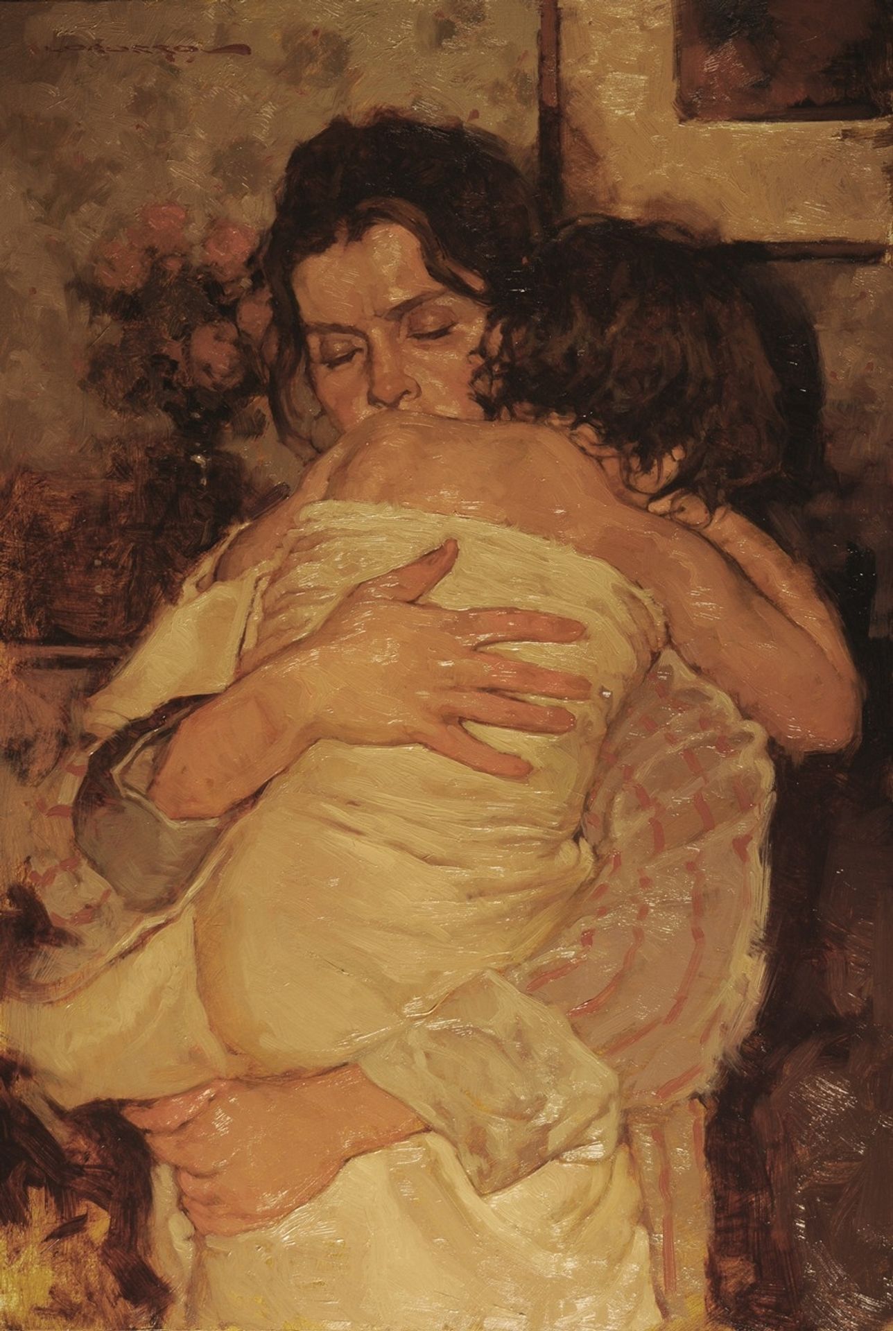 In Mommies Arms by Joseph Lorusso