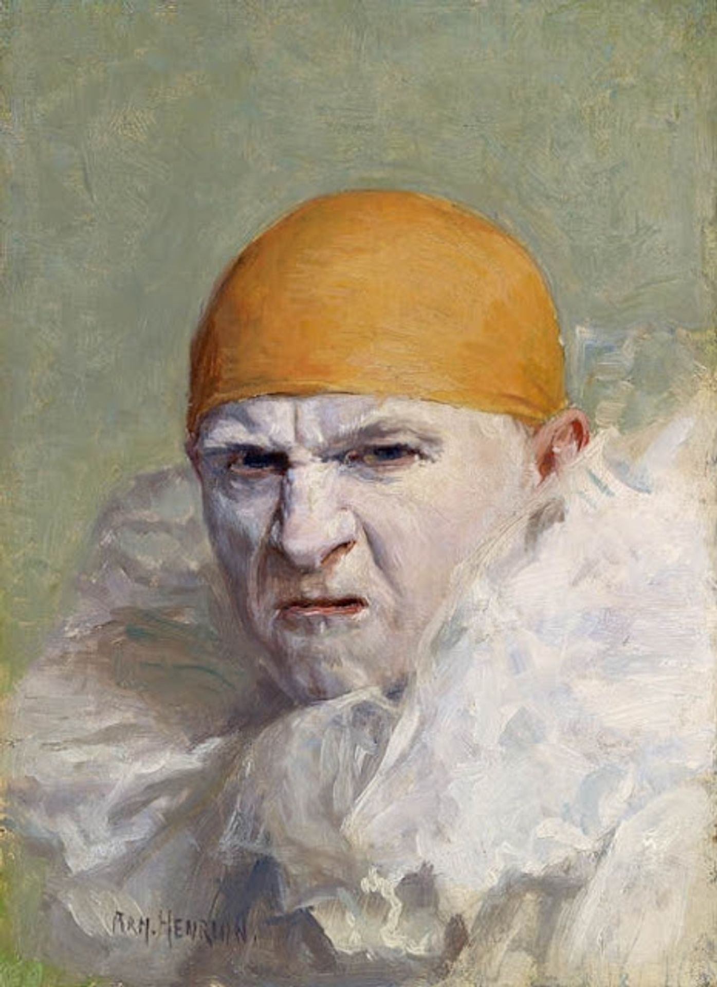 Self-portrait by Armand Henrion