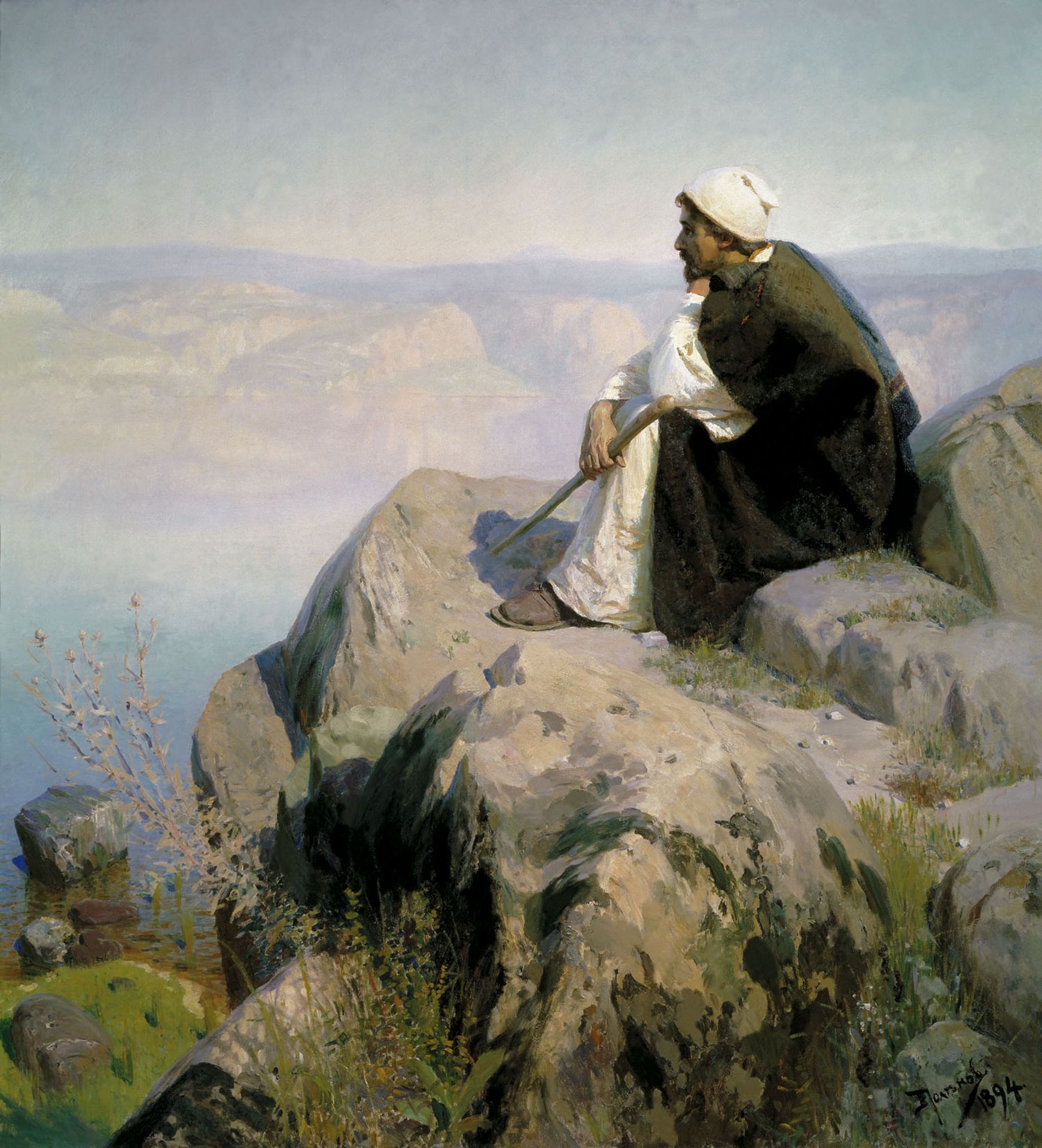 Dreams (On the hill) by Vasily Polenov