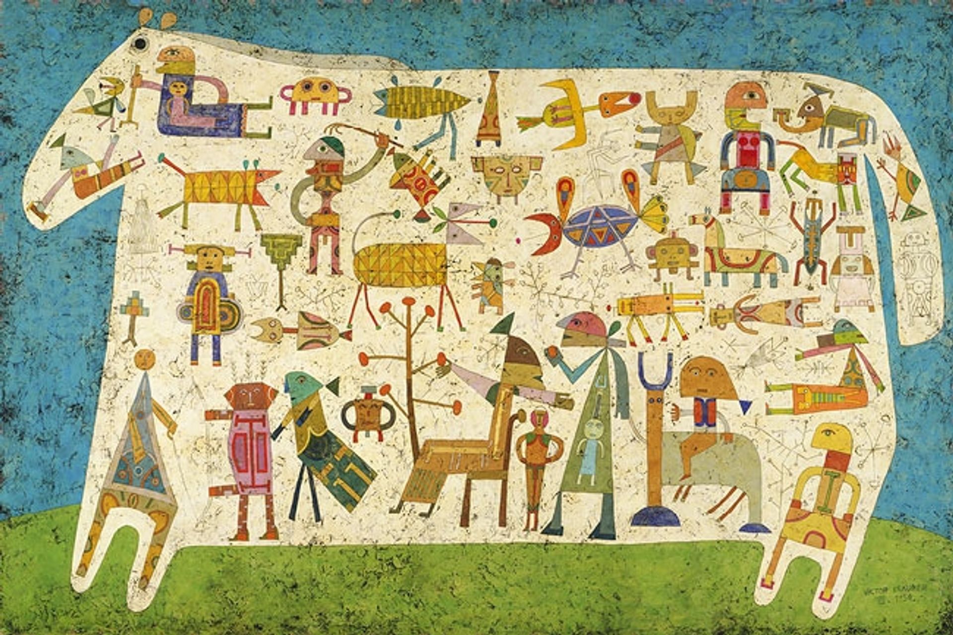 Prelude to a Civilization by Victor Brauner