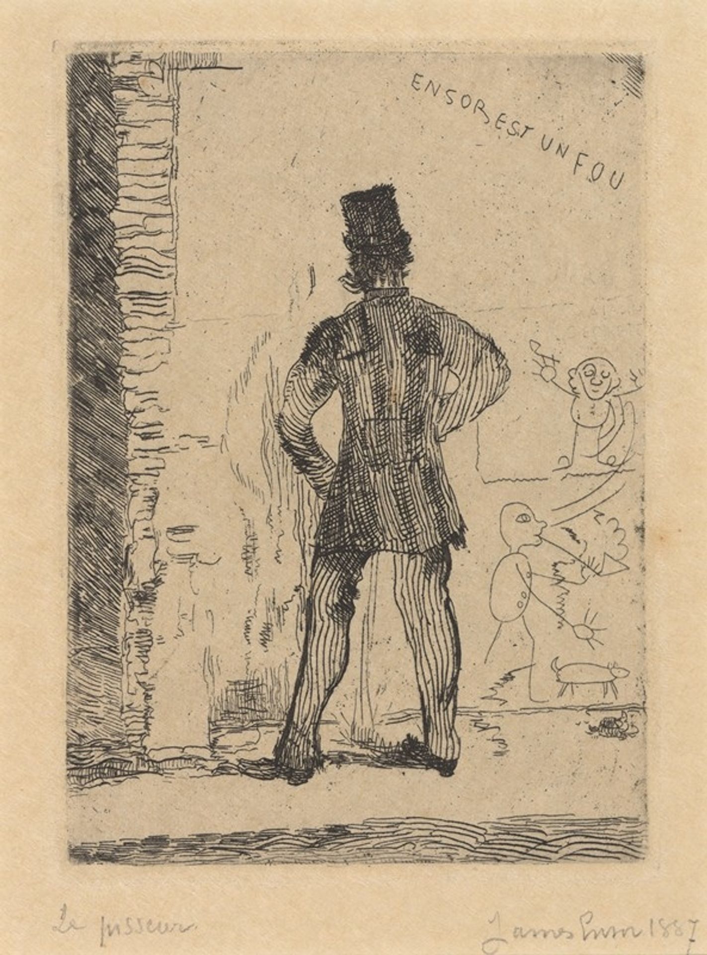 De pisser by James Ensor