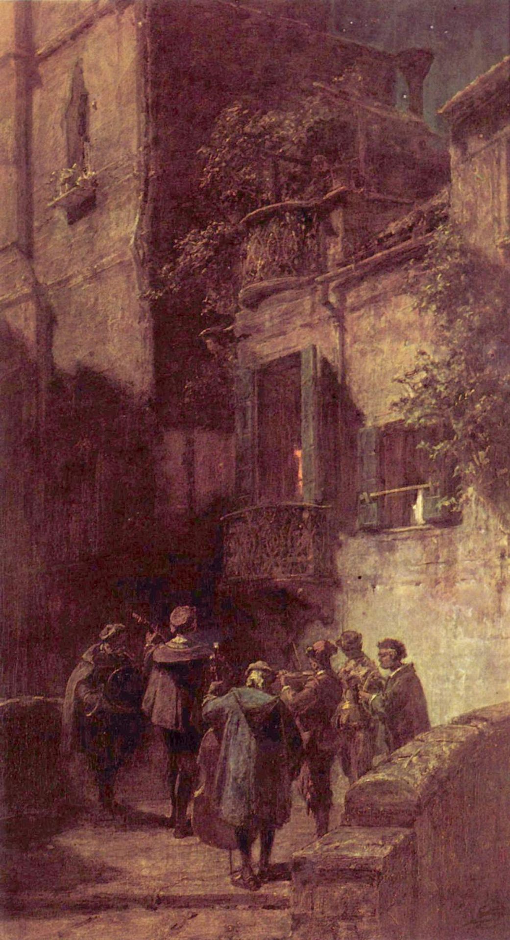 The serenade by Carl Spitzweg