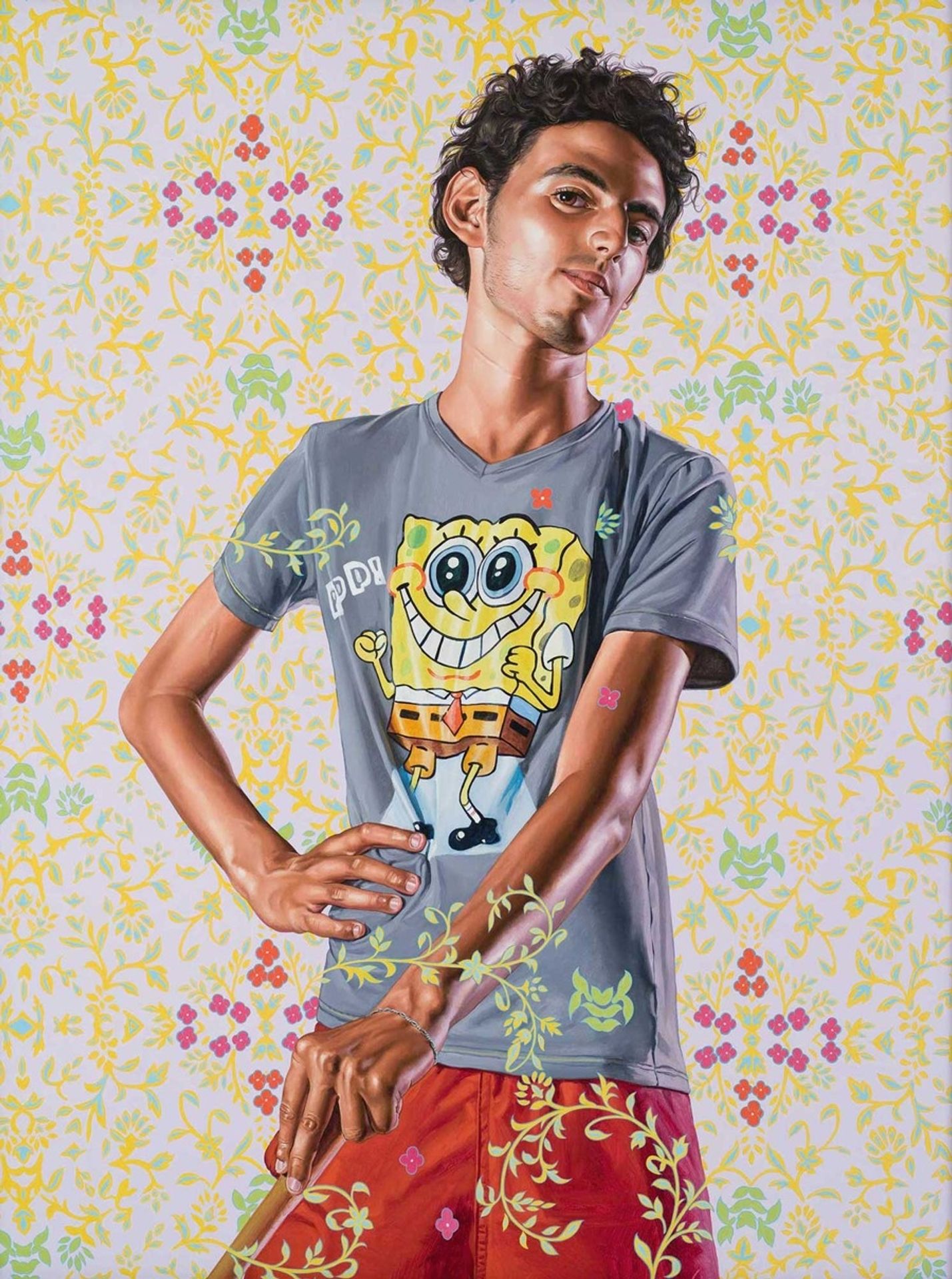 Omar Boghouni by Kehinde Wiley
